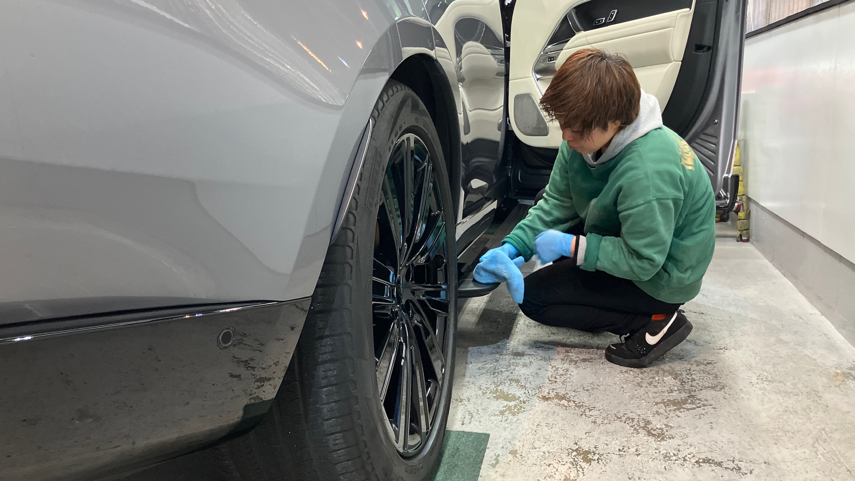 ランドローバー・レンジローバー:ガードグレイズ施工:施工写真4