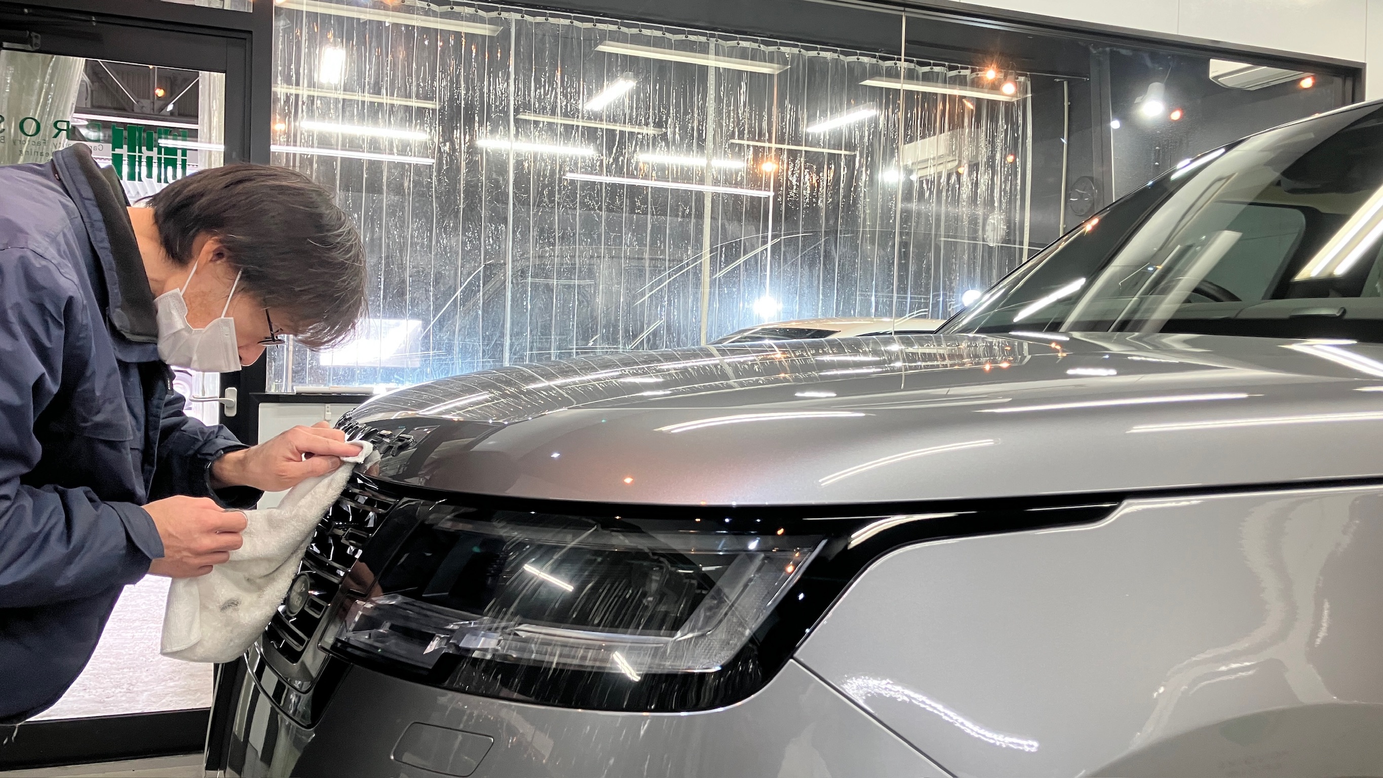 ランドローバー・レンジローバー:ガードグレイズ施工:施工写真5