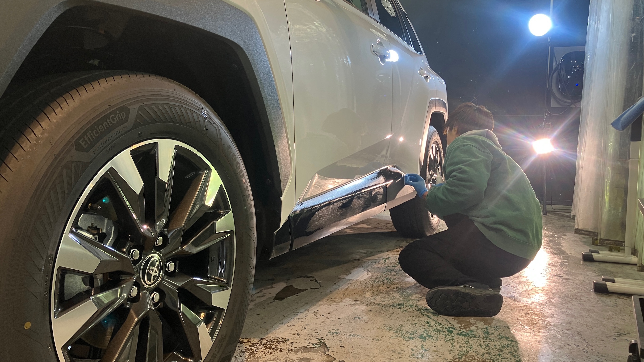 トヨタ・RAV4:ガードグレイズ施工:施工写真6