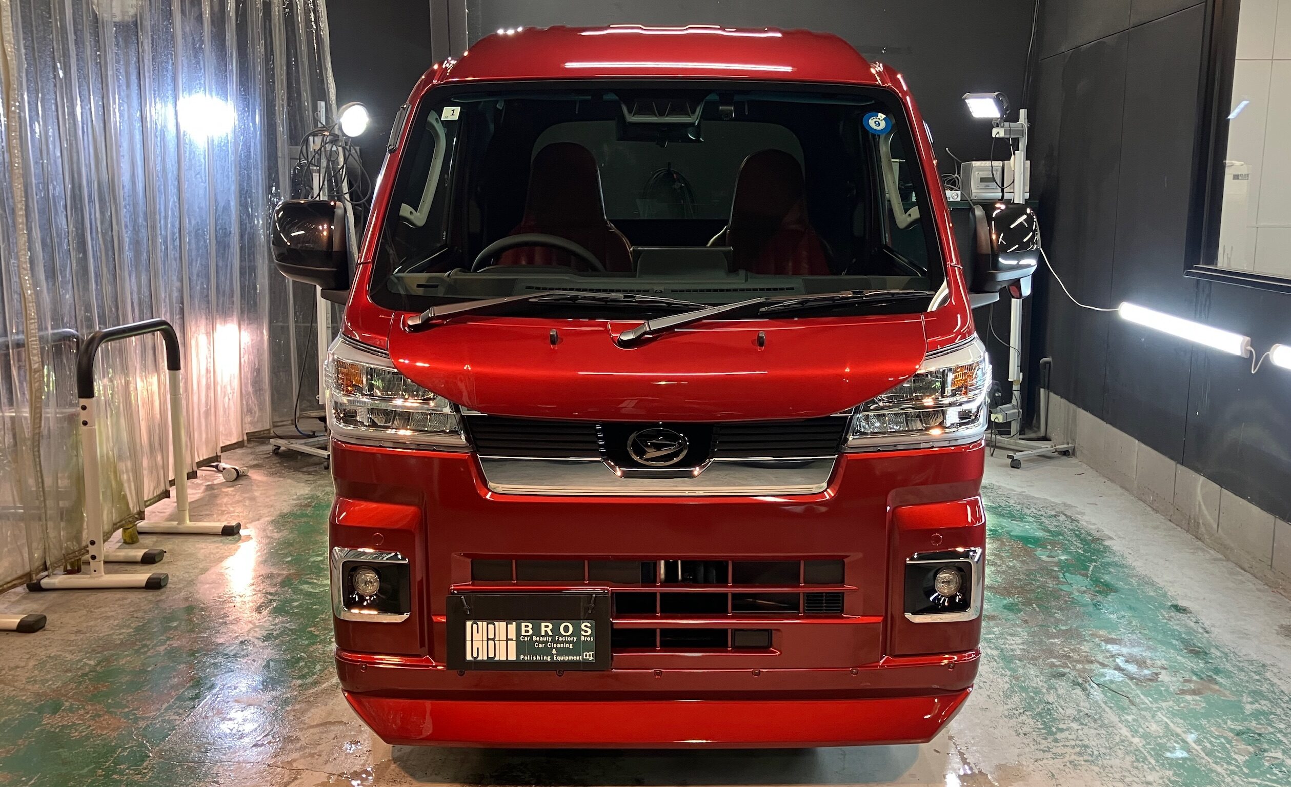 ダイハツ・ハイゼットトラック：ガードグレイズ施工：完成写真１