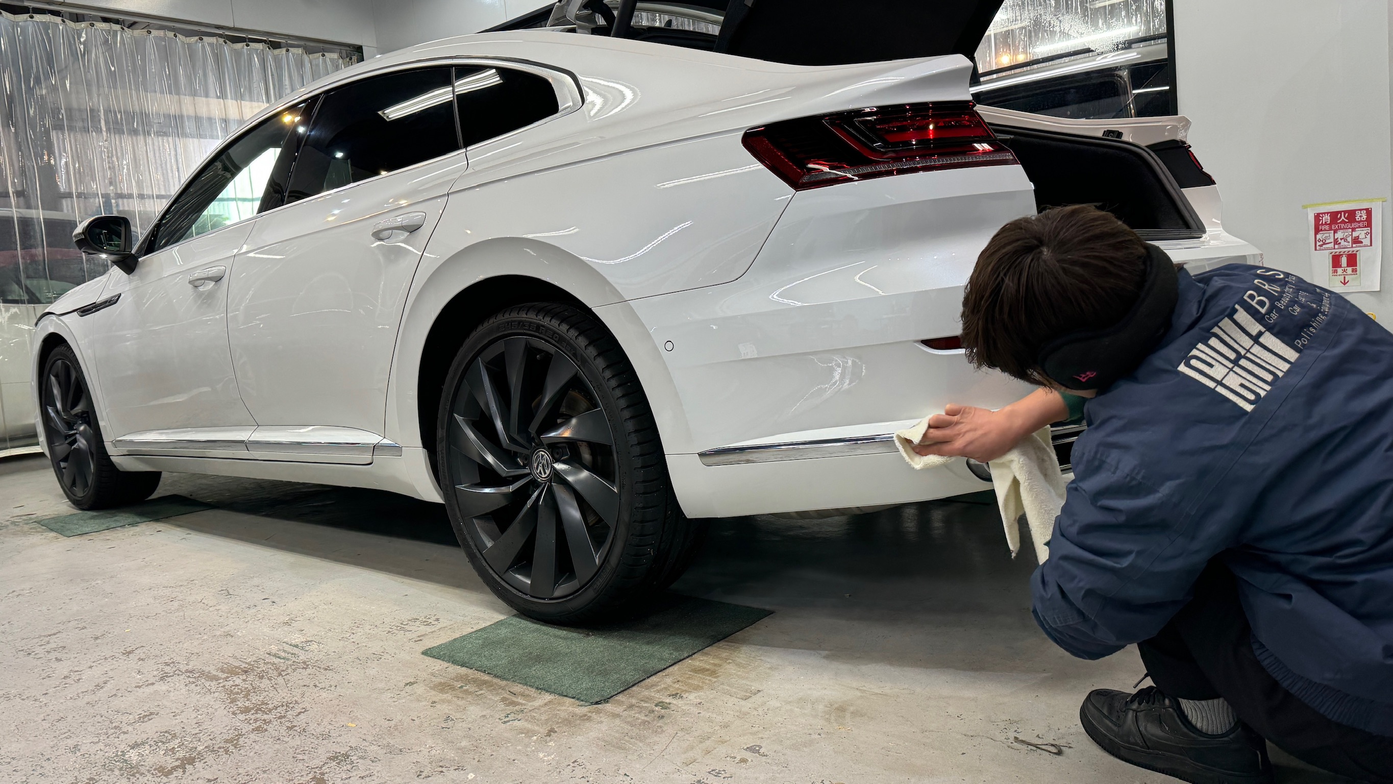 ガードグレイズ塗布