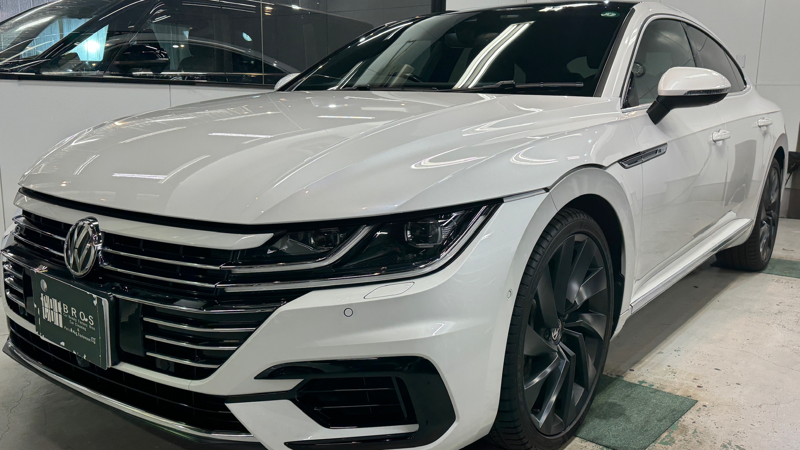 専用ブース乾燥・完成