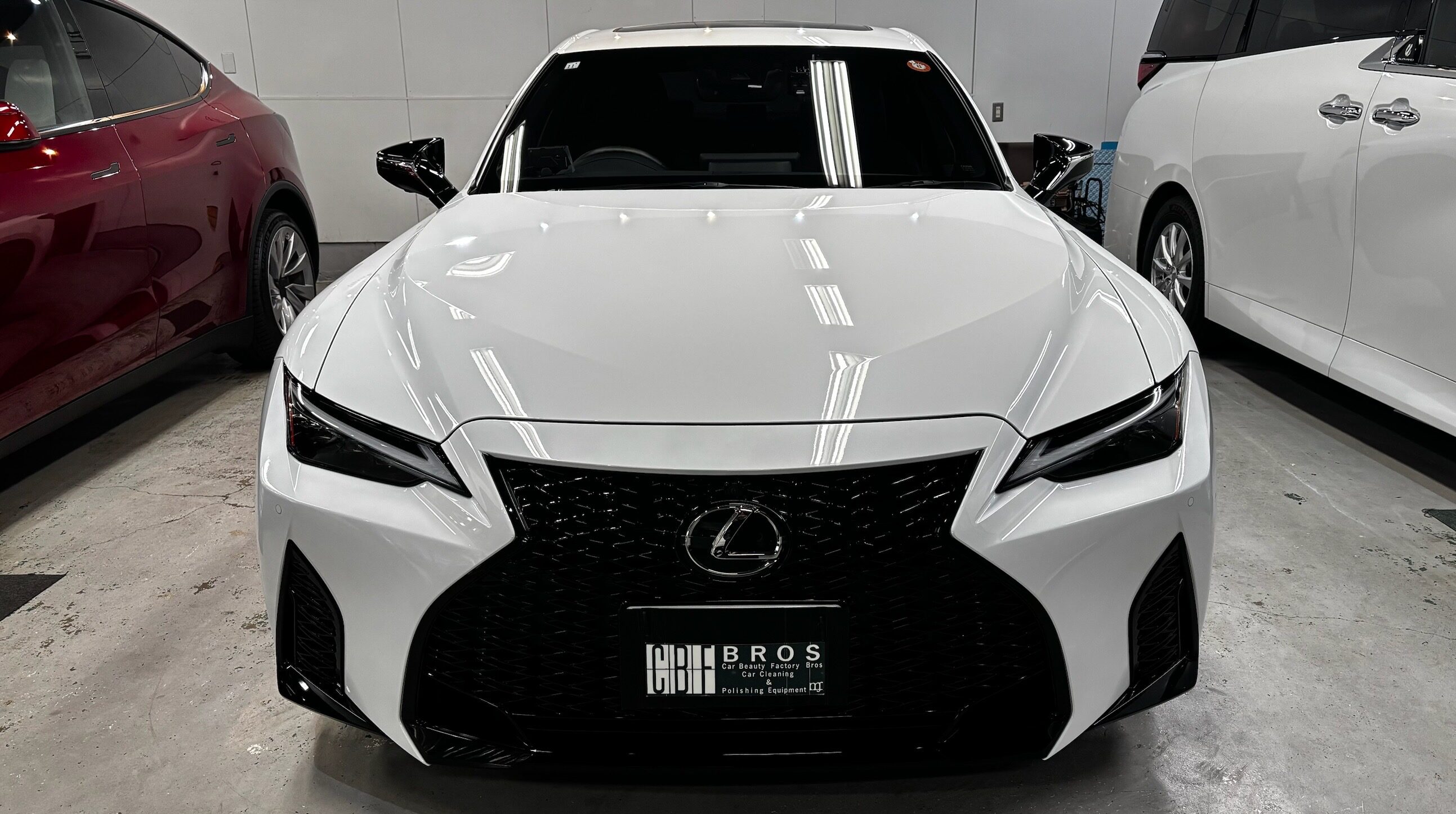 レクサス・IS：アドバンスド施工：完成写真１