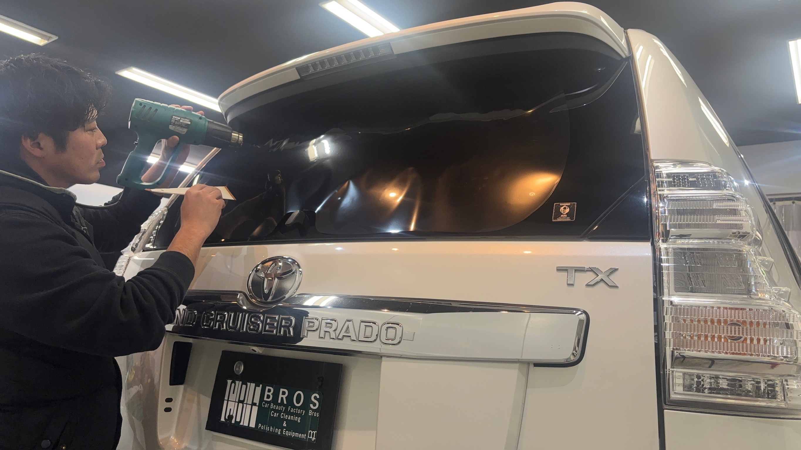 トヨタ・ランドクルーザープラド:アドバンスド施工:施工写真8