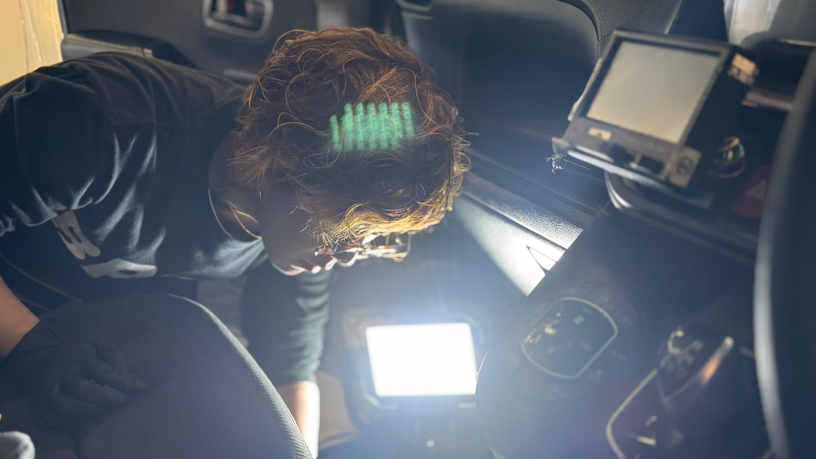 トヨタ・ヴォクシー:カークリーニング施工:施工写真2