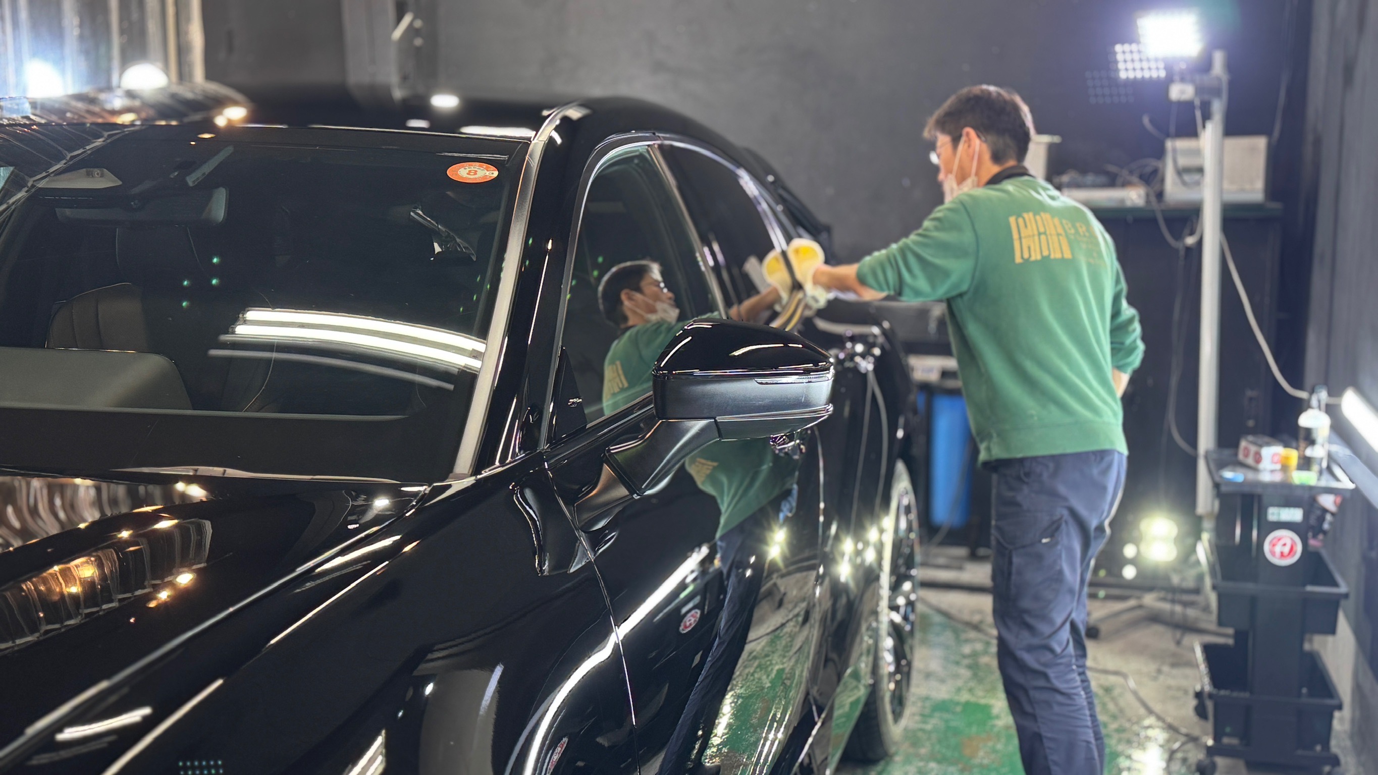 トヨタ・クラウンスポーツ:メンテナンス:施工写真5