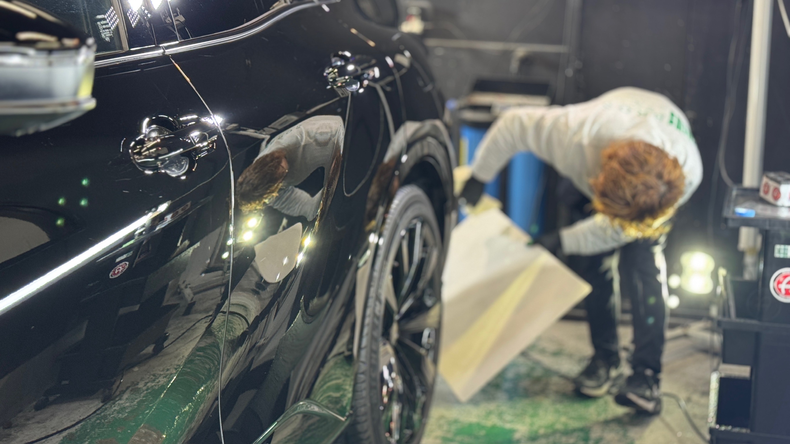 トヨタ・クラウンスポーツ:メンテナンス:施工写真4