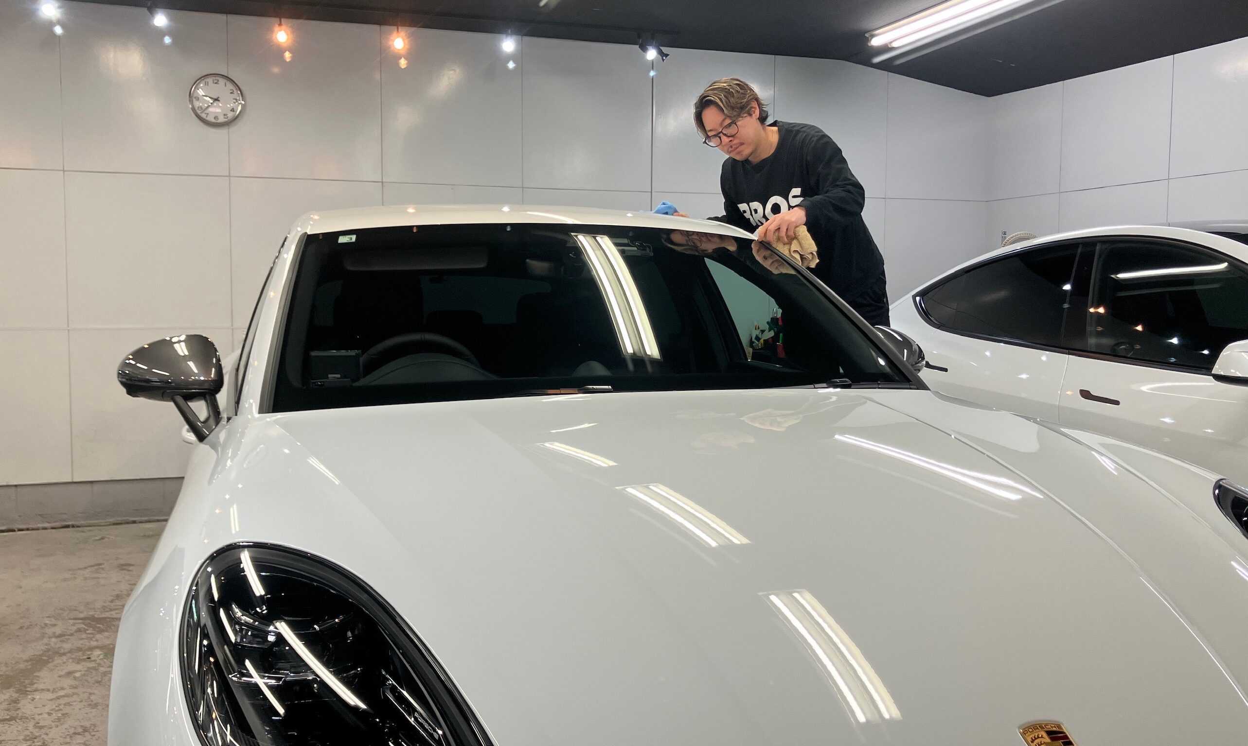 ポルシェ・マカン：セラミックコーティング施工：施工写真５