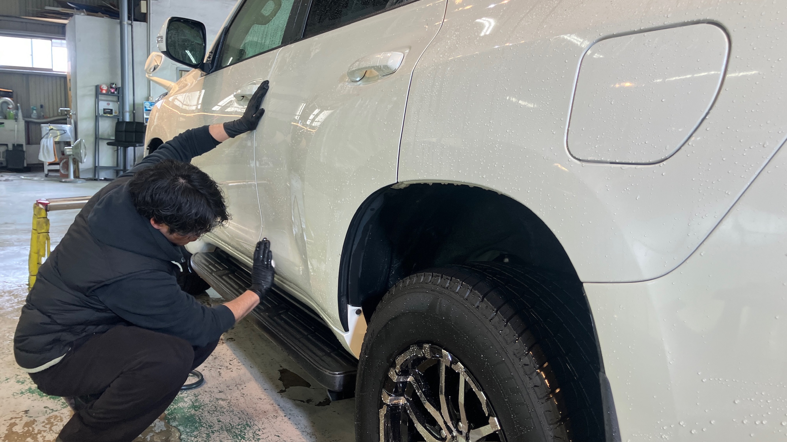 トヨタ・ランドクルーザープラド:アドバンスド施工:施工写真2