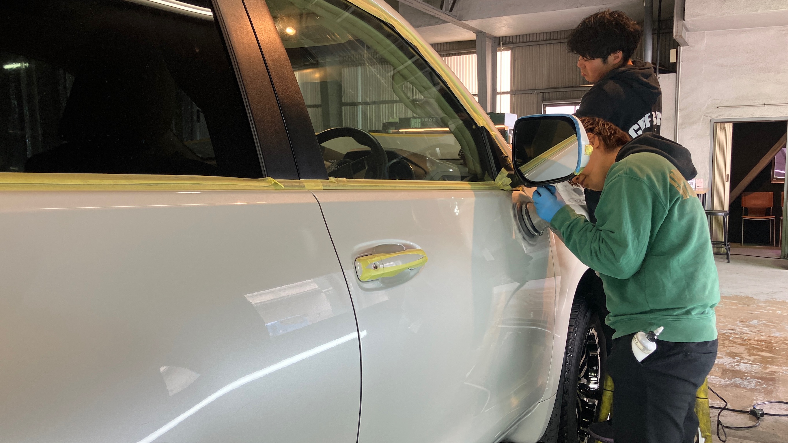 トヨタ・ランドクルーザープラド:アドバンスド施工:施工写真4