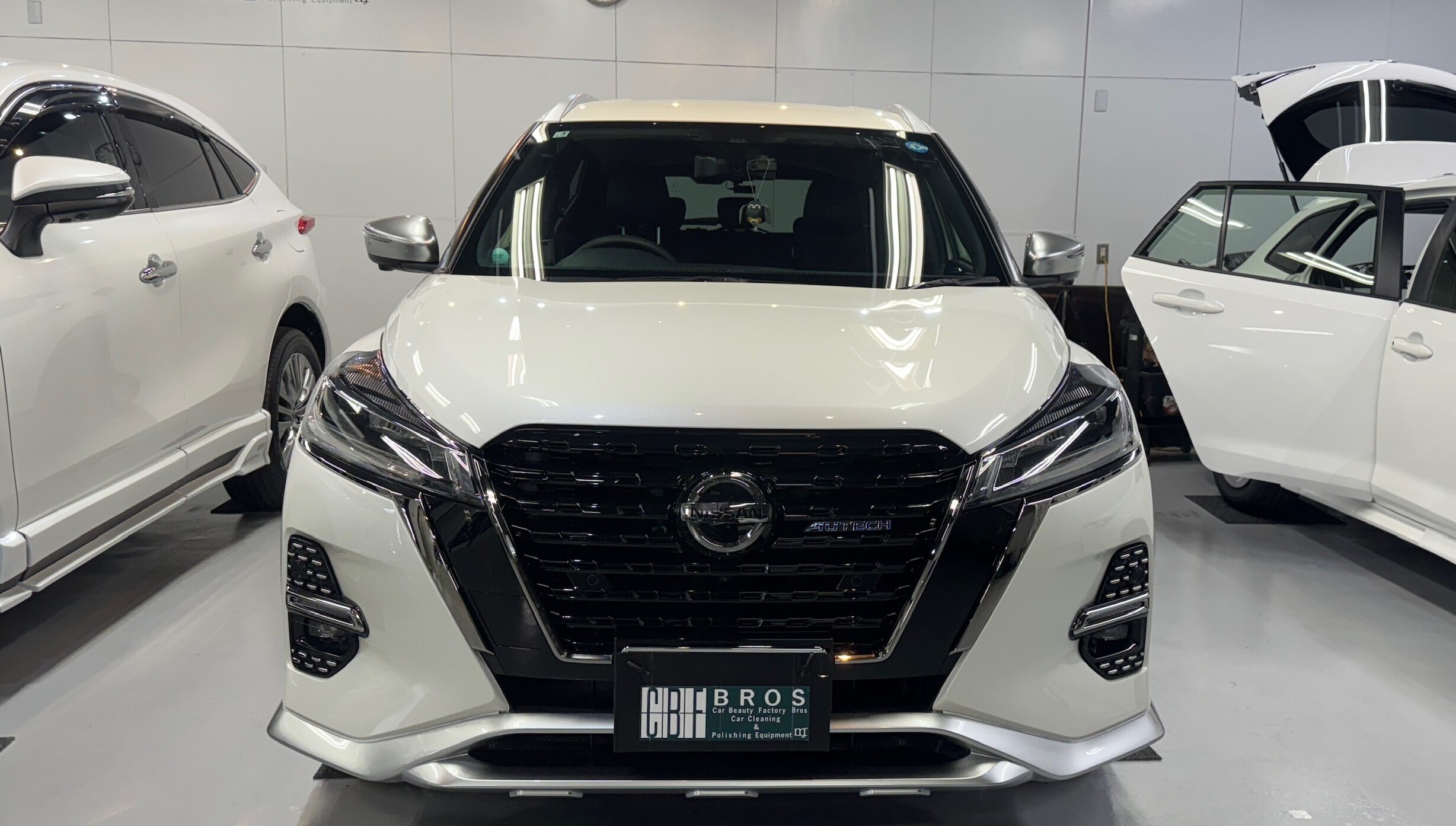 日産・キックス：ガードグレイズ施工：完成写真１