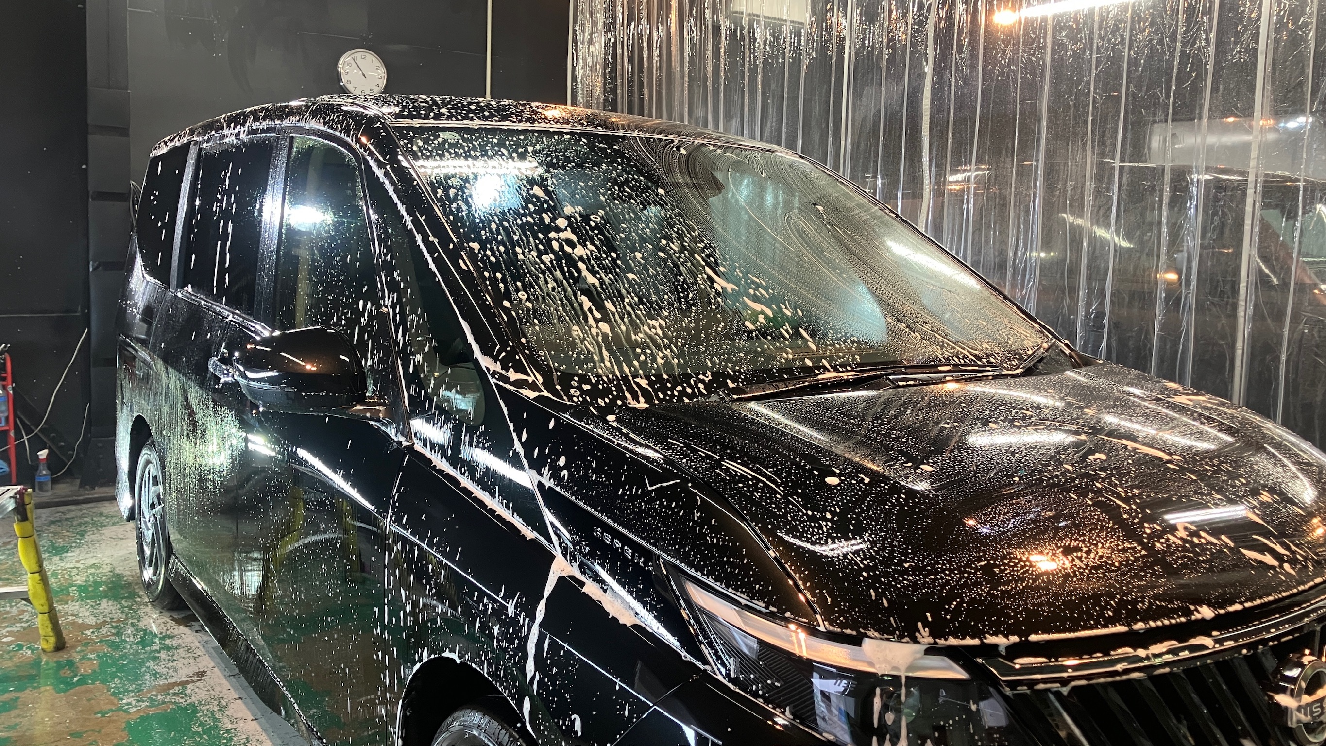 日産・セレナ：ガードグレイズ施工：施工写真３
