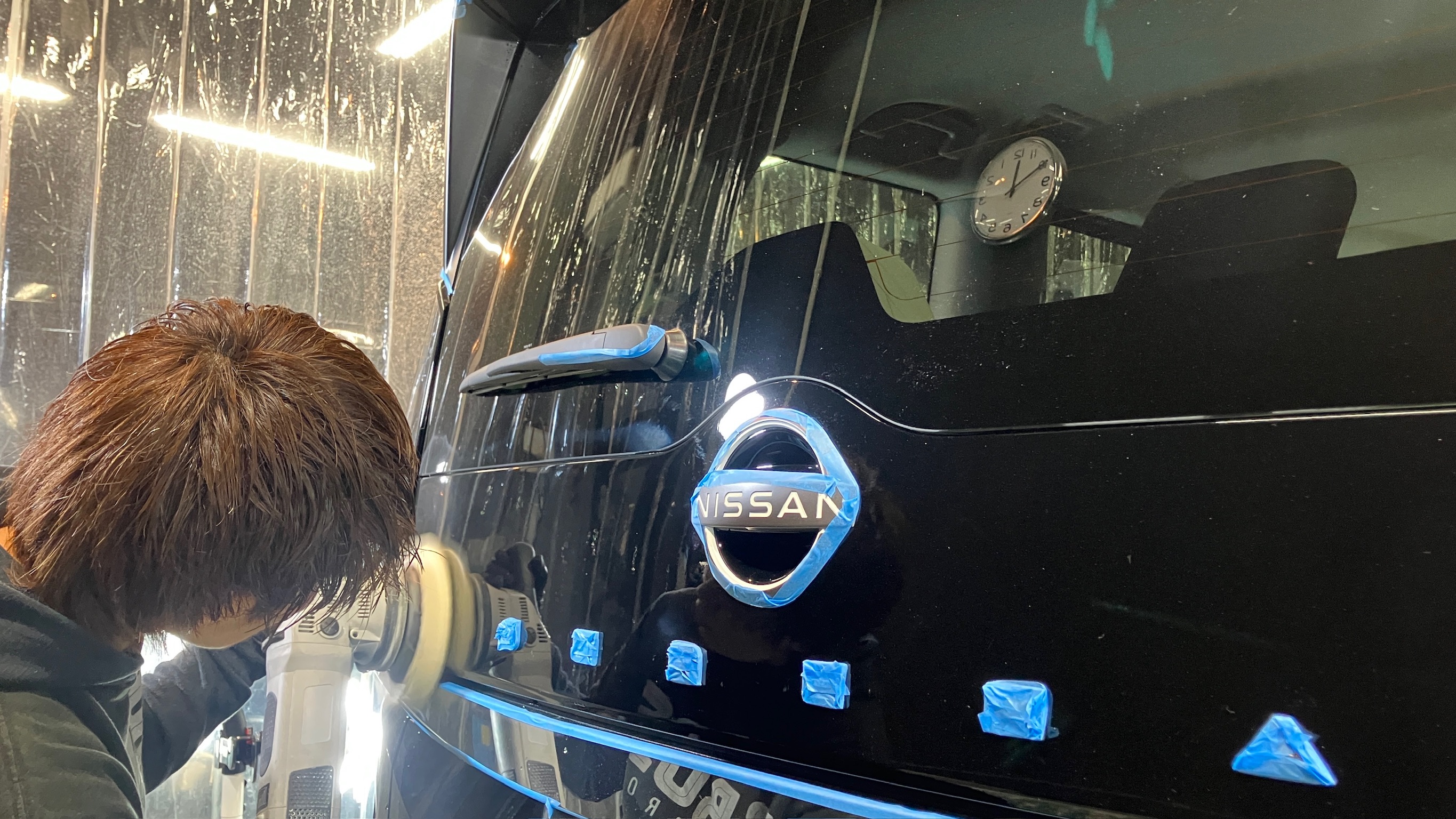 日産・セレナ：ガードグレイズ施工：施工写真２
