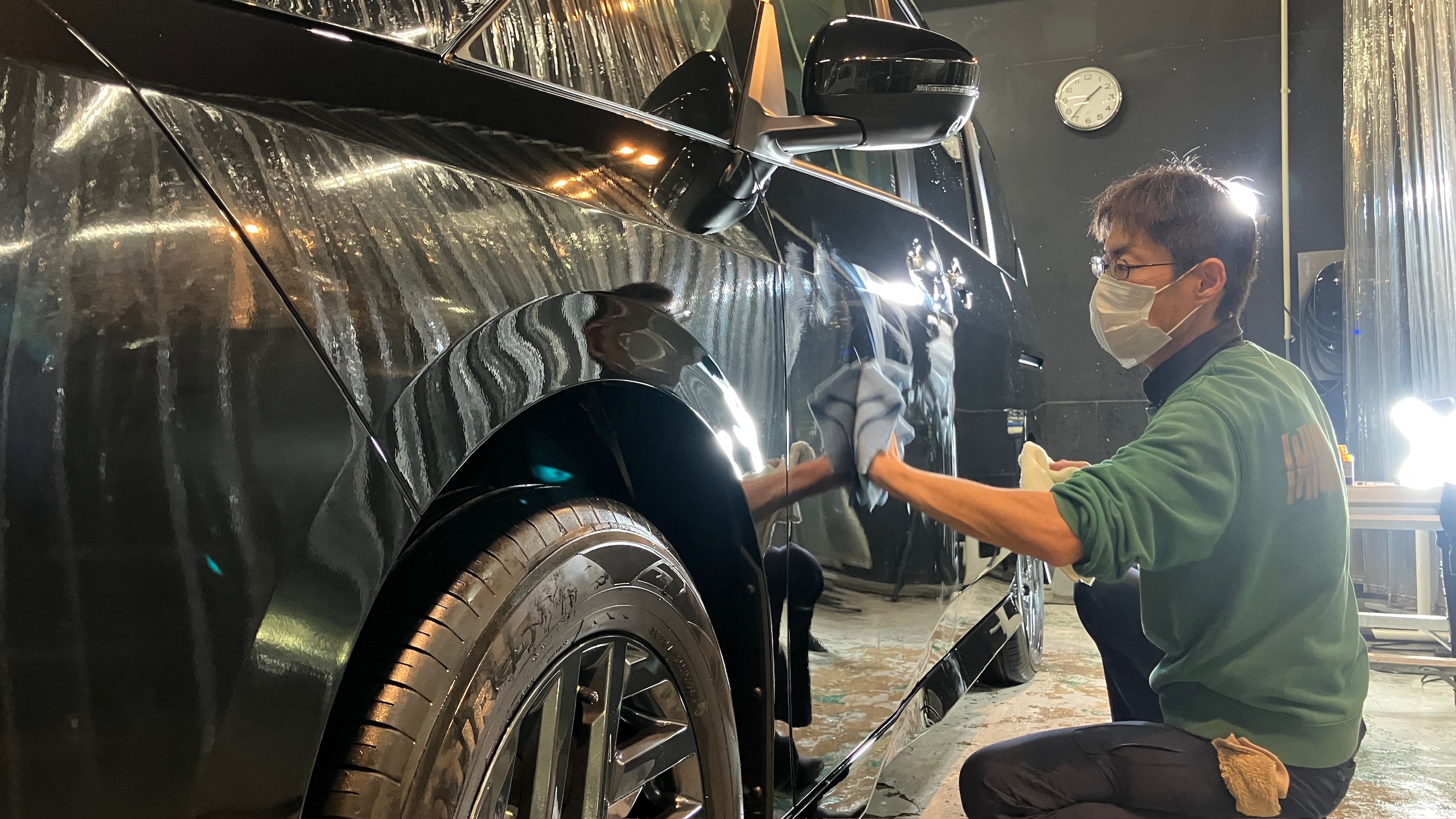 日産・セレナ：ガードグレイズ施工：施工写真６