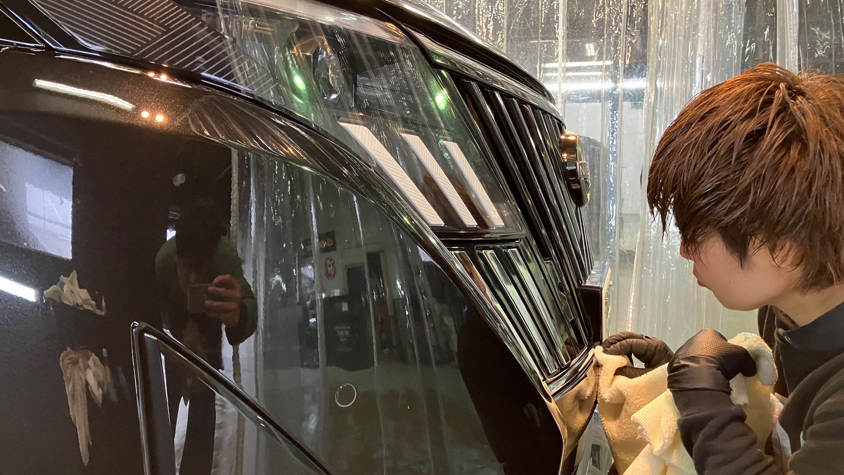 日産・セレナ：ガードグレイズ施工：施工写真４