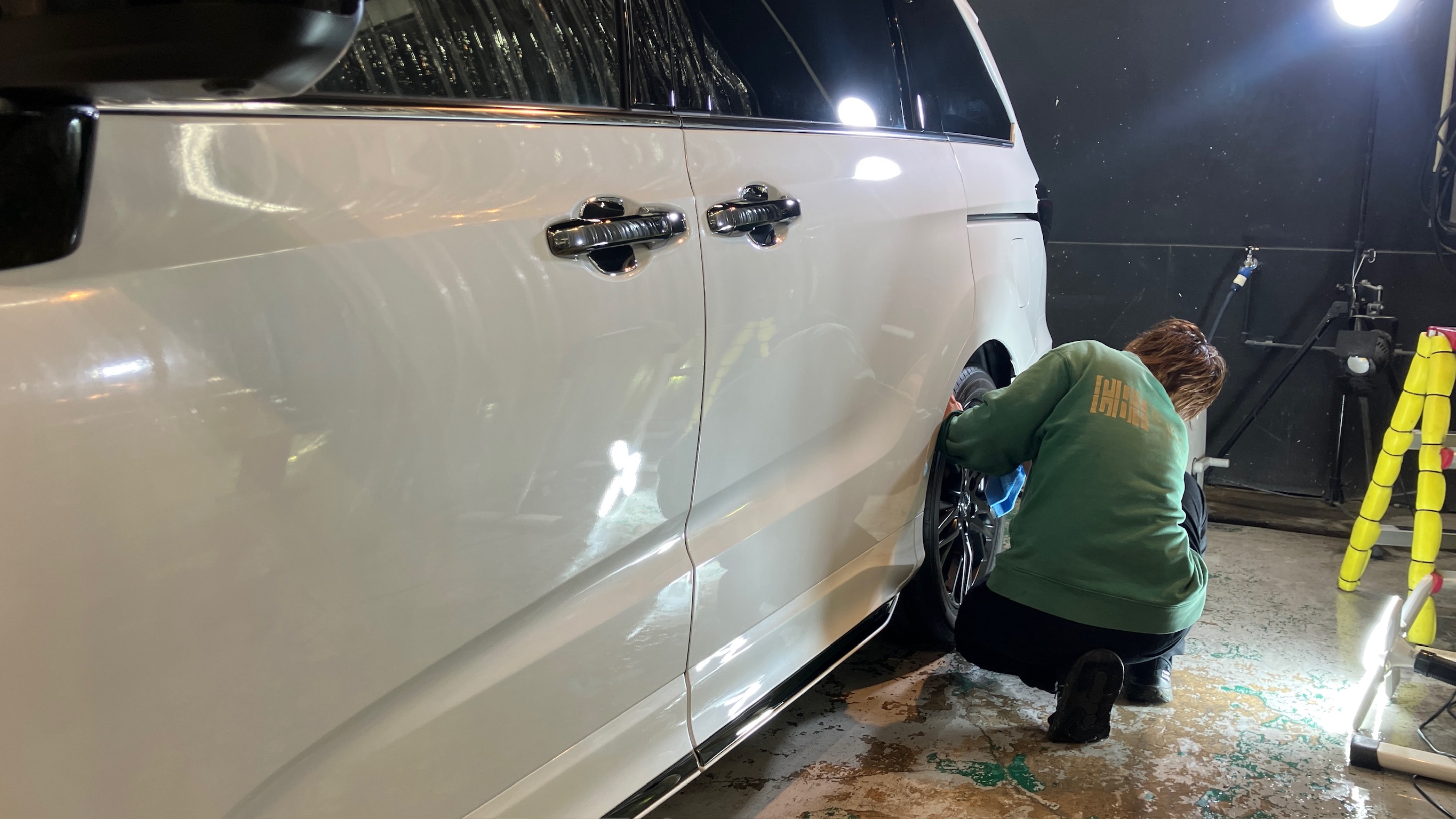 ホンダ・オデッセイ:アドバンスド施工:施工写真5