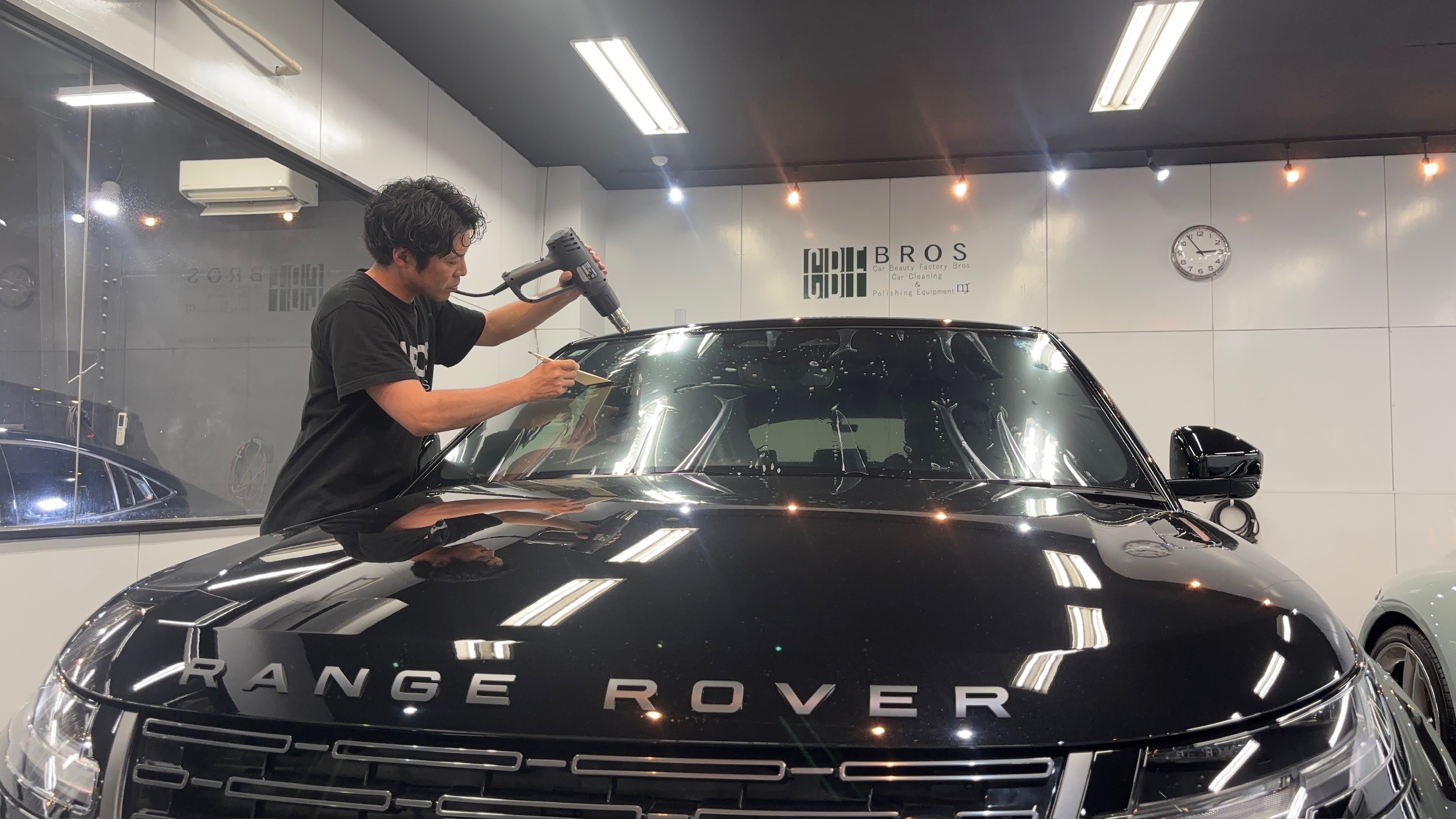 ランドローバー・レンジローバーイヴォーク:施工写真1