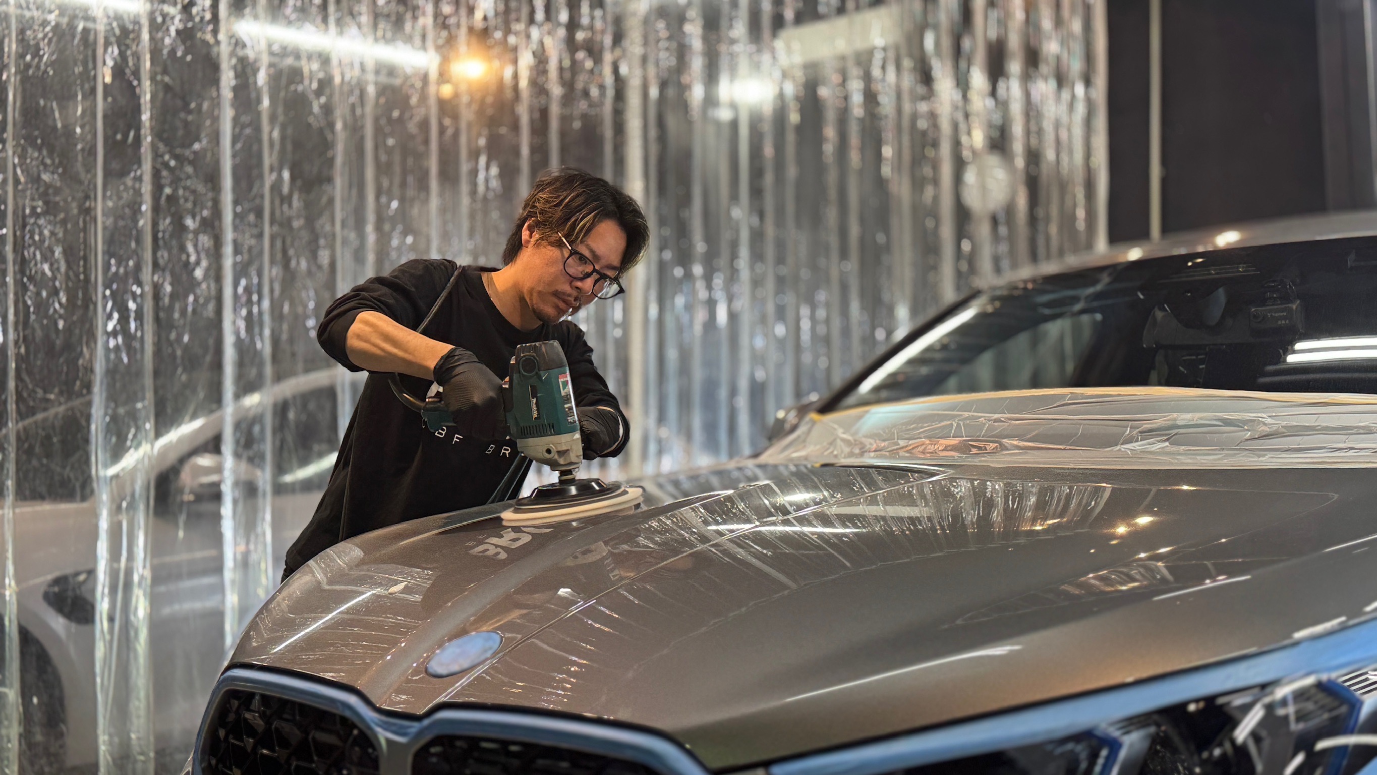 BMW・X2：ガードグレイズ施工：施工写真２