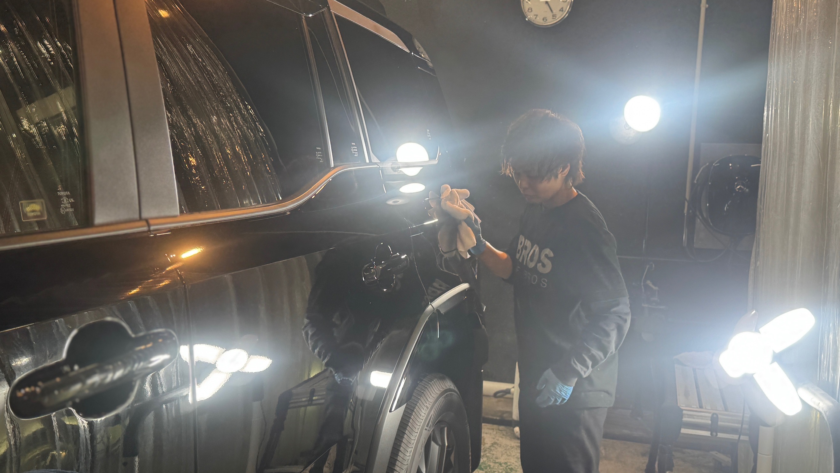 トヨタ・ランドクルーザー:ガードグレイズ施工:施工写真3