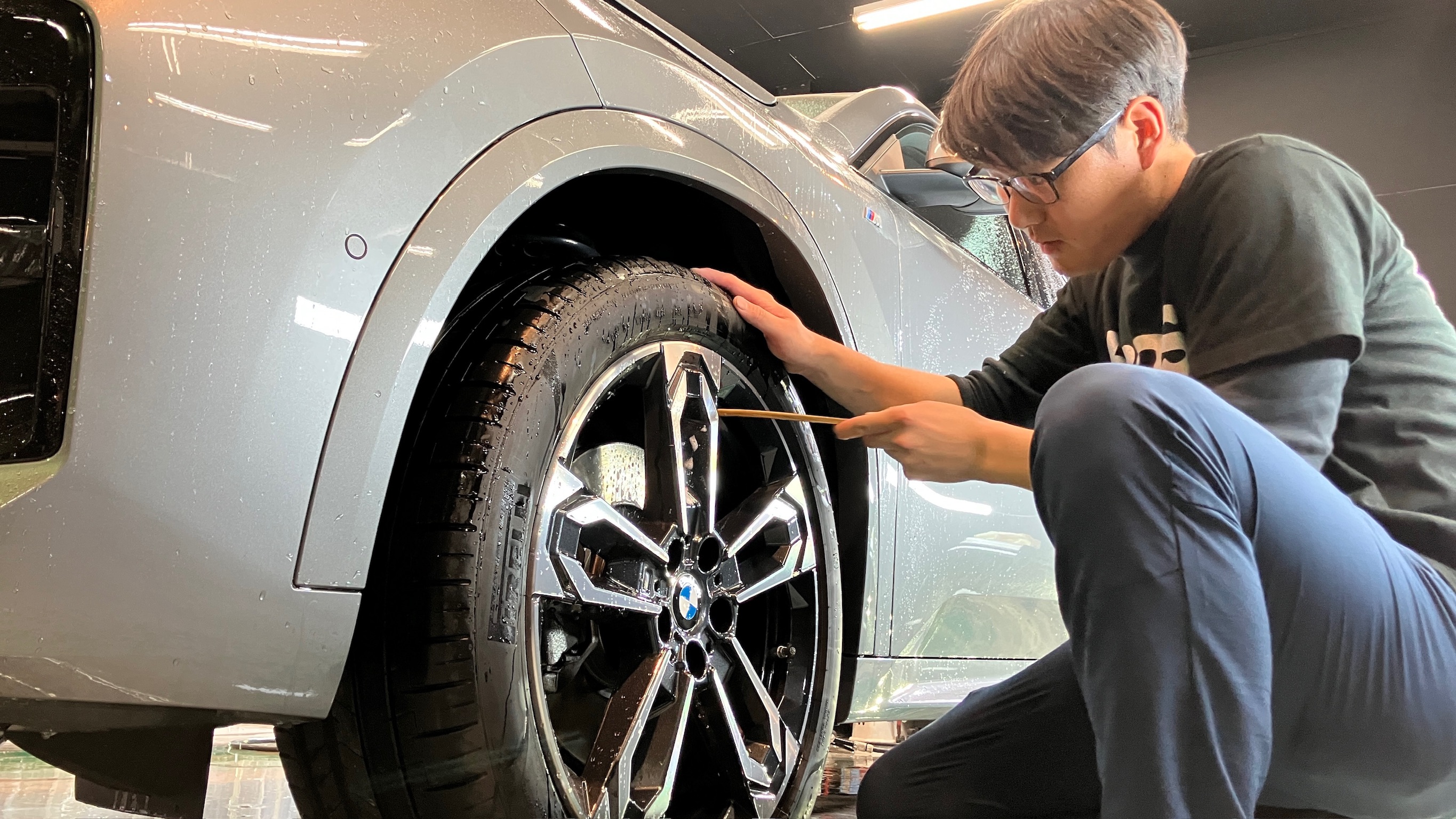 BMW・X2：ガードグレイズ施工：施工写真１