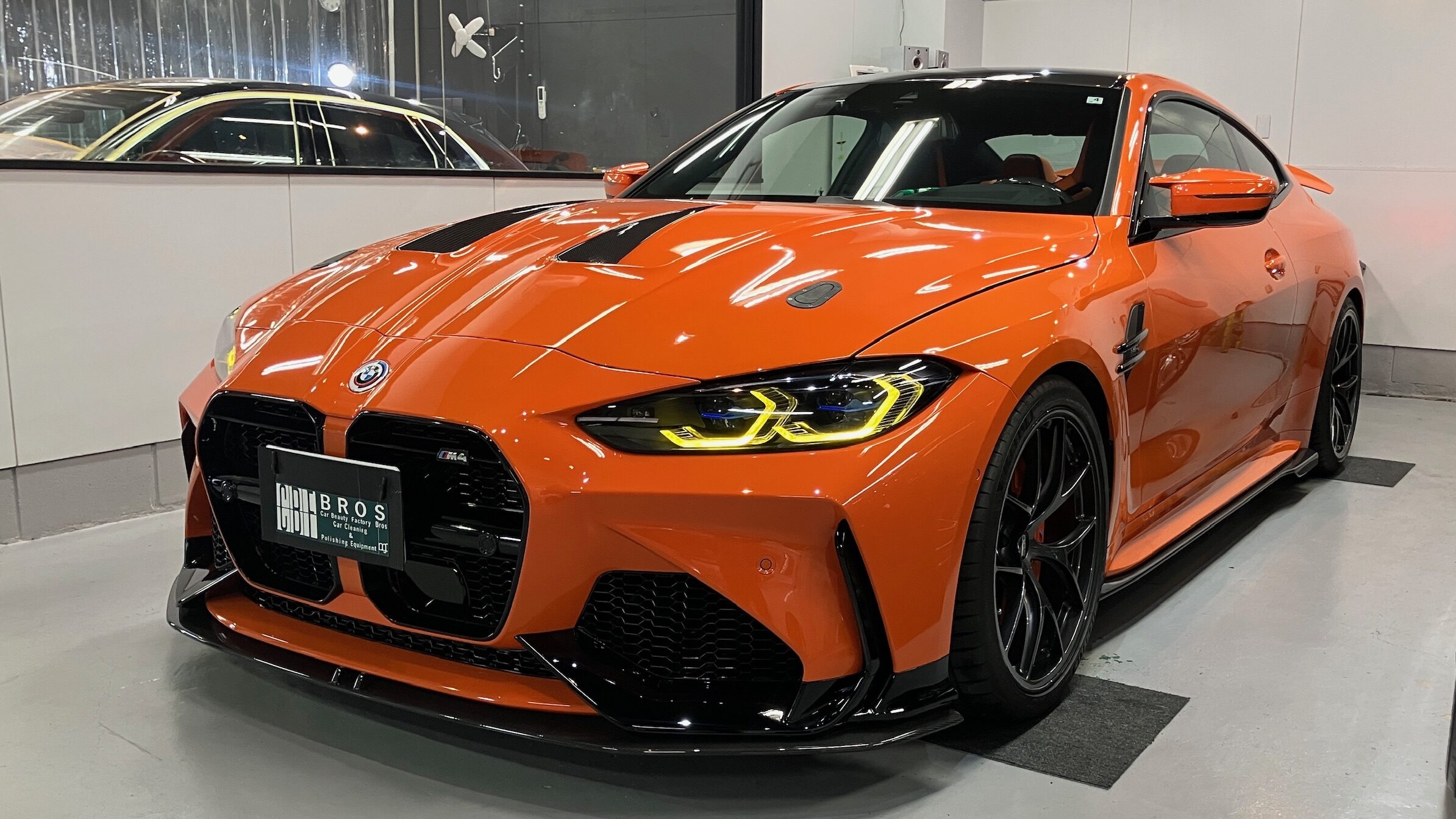 BMW・M4：ガードグレイズ施工：完成写真２