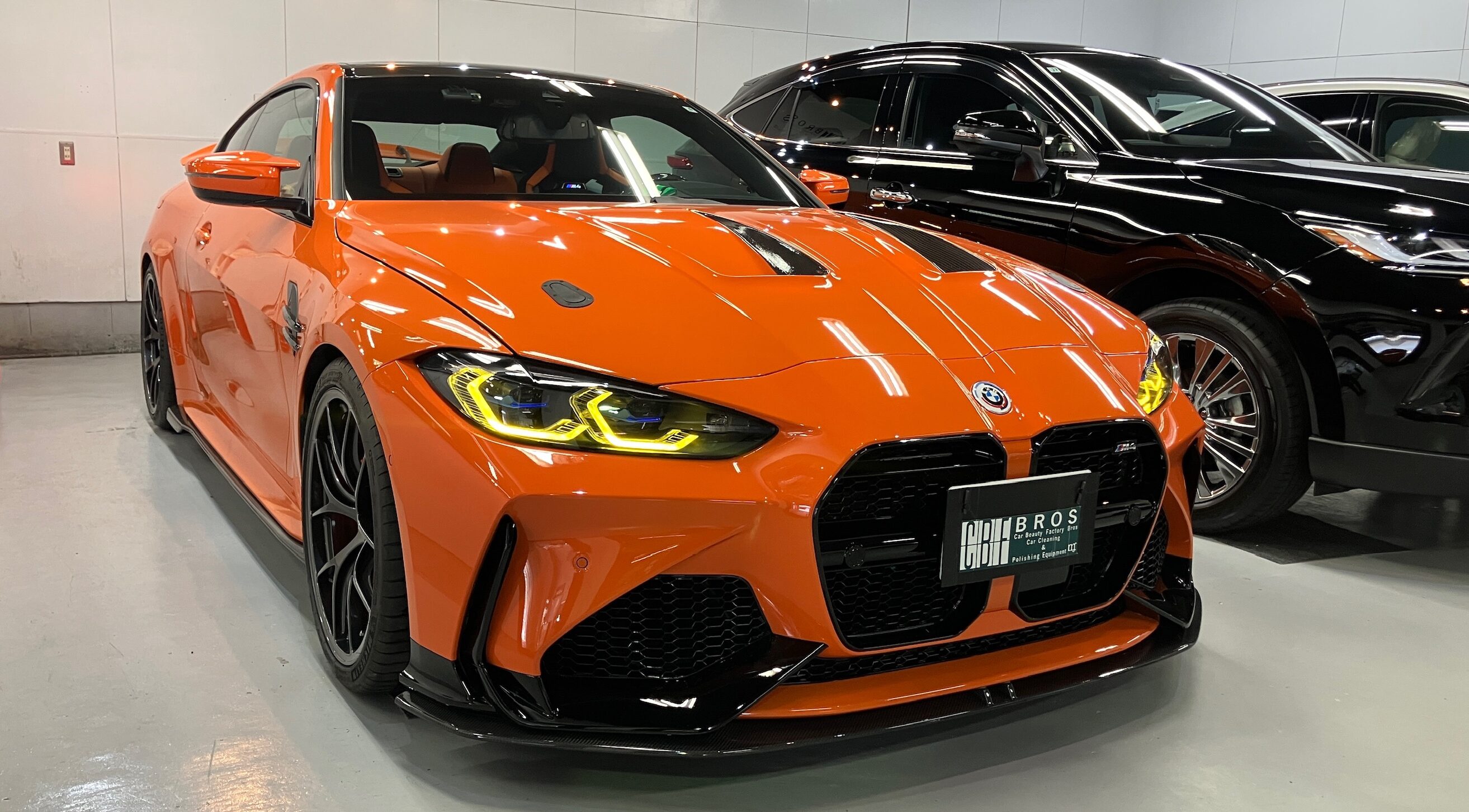 BMW・M4：ガードグレイズ施工：完成写真３