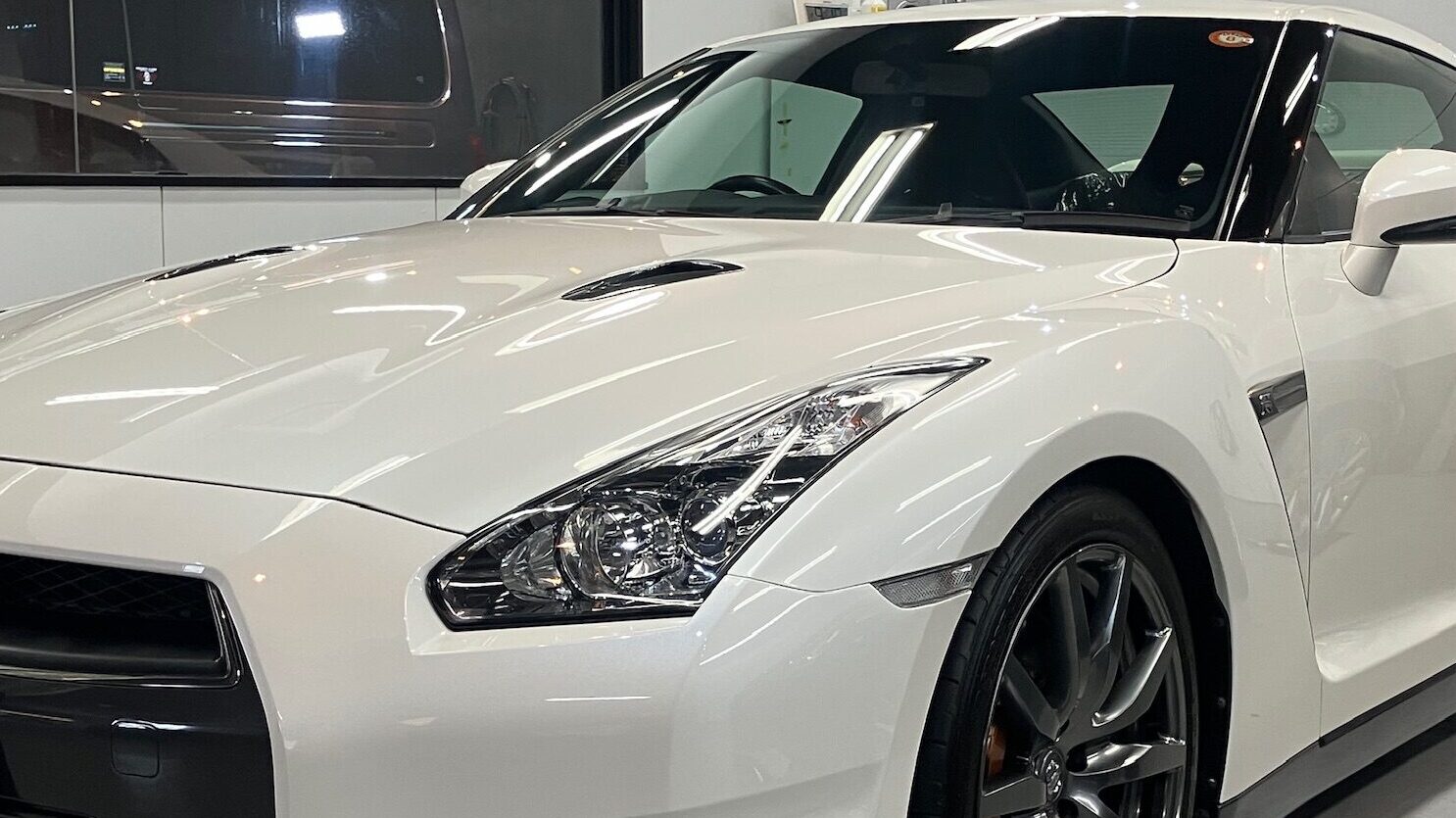 日産・GT-R:ヘッドライトリファイン施工:完成写真2