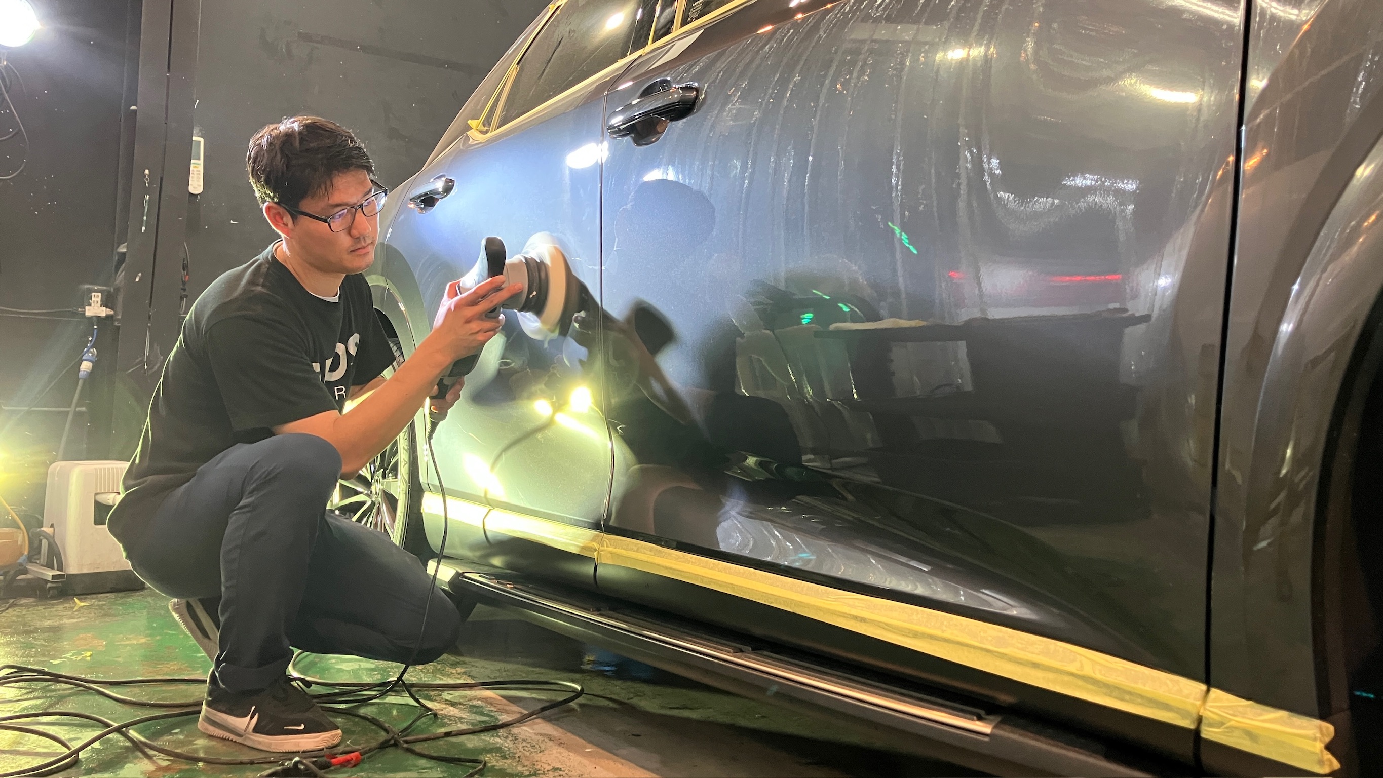 レクサス・RX：コーティングメンテナンス：施工写真１