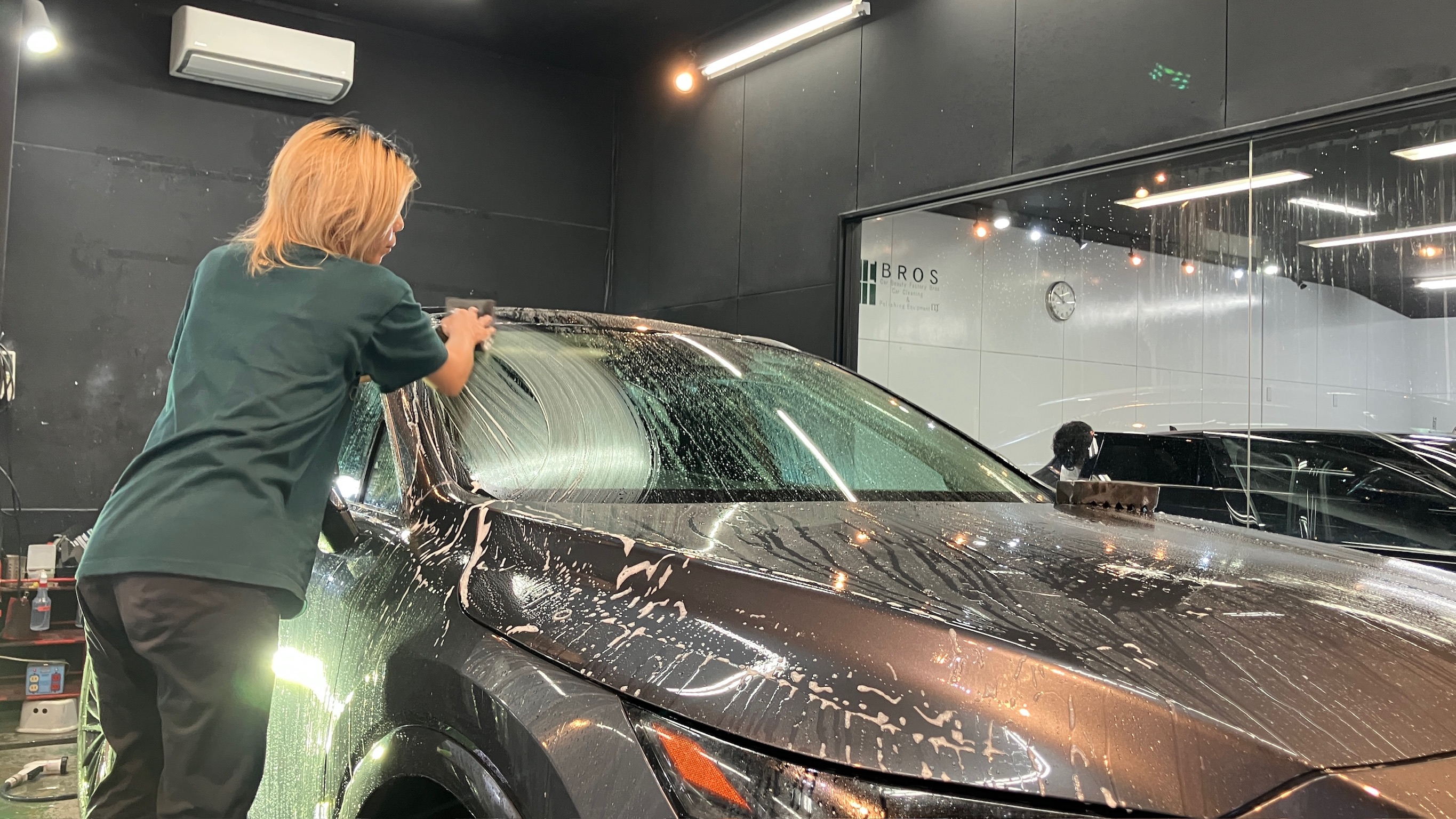 レクサス・RX：コーティングメンテナンス：施工写真２