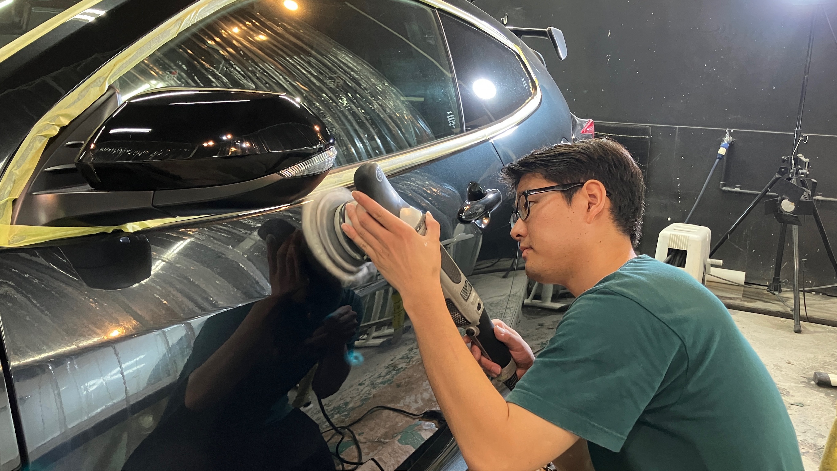 トヨタ・GRヤリス：アドバンスド施工：施工写真２
