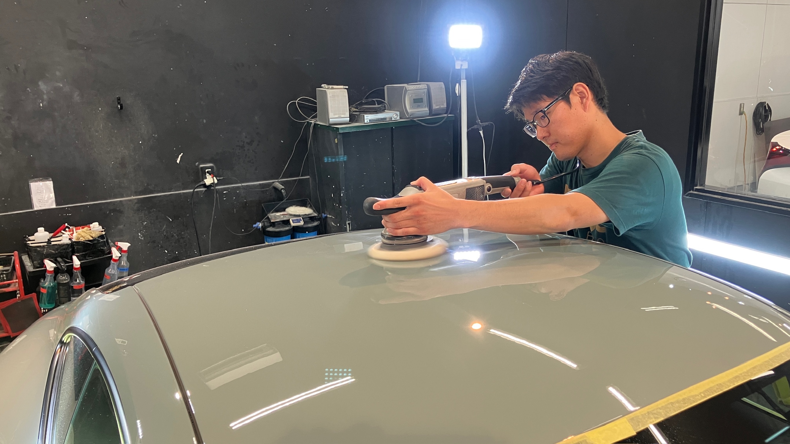 ポルシェ・９１１カレラ：アドバンスド施工：施工写真１