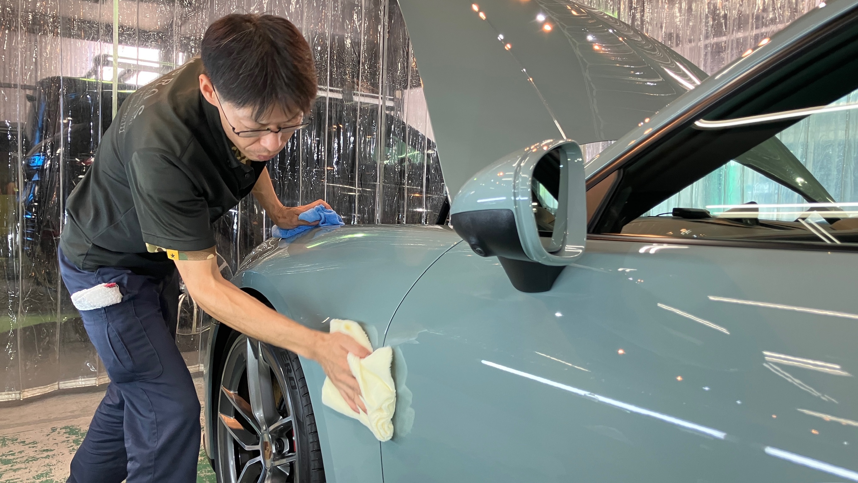 ポルシェ・９１１カレラ：アドバンスド施工：施工写真３