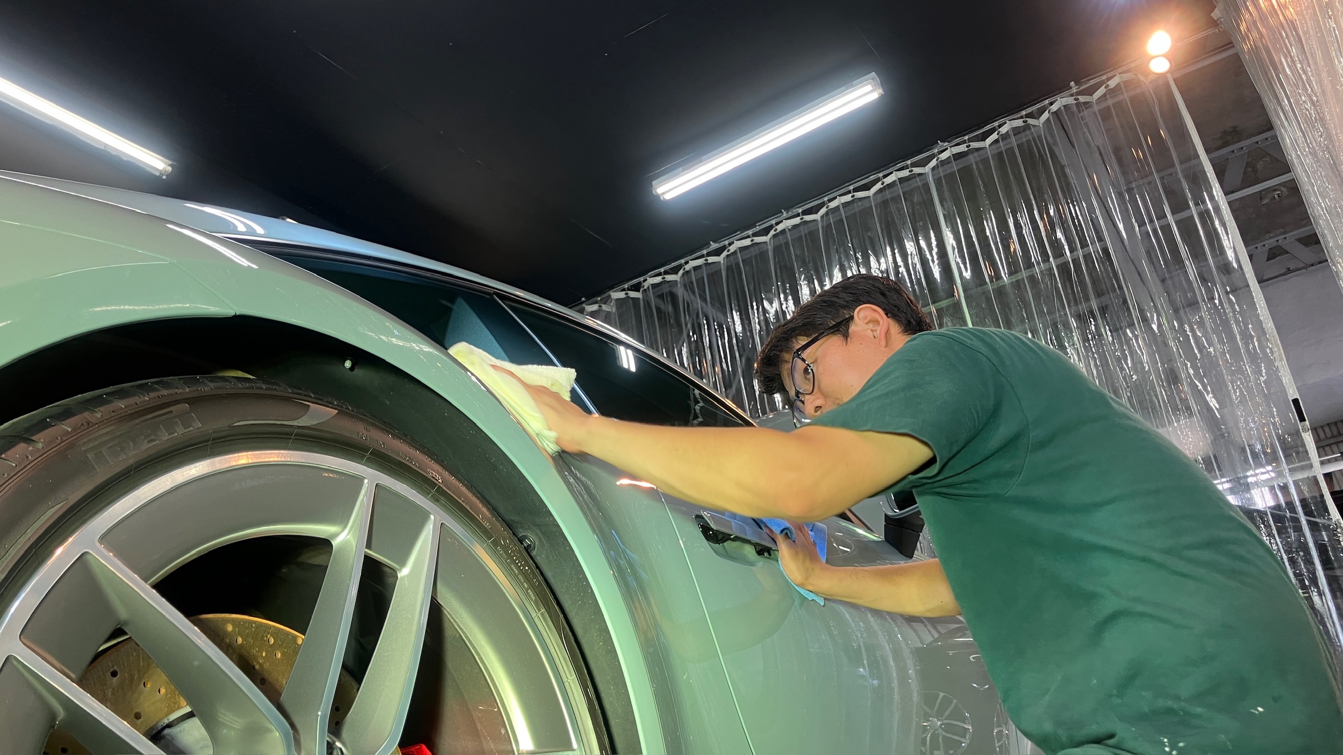ポルシェ・９１１カレラ：アドバンスド施工：施工写真５