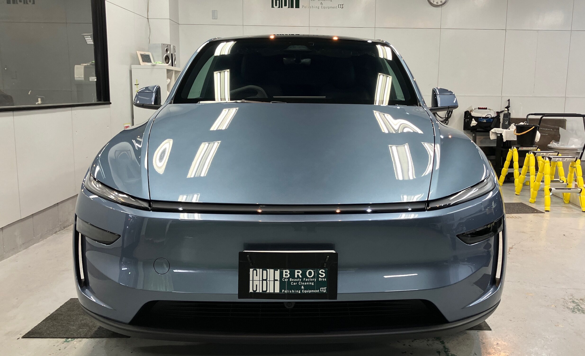 テスラ・モデルY：アドバンスド施工：完成写真１