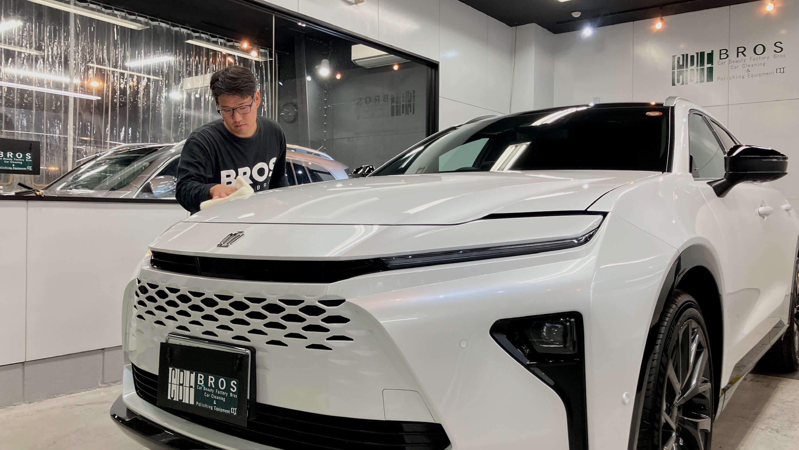 コーティング施工専用ブース