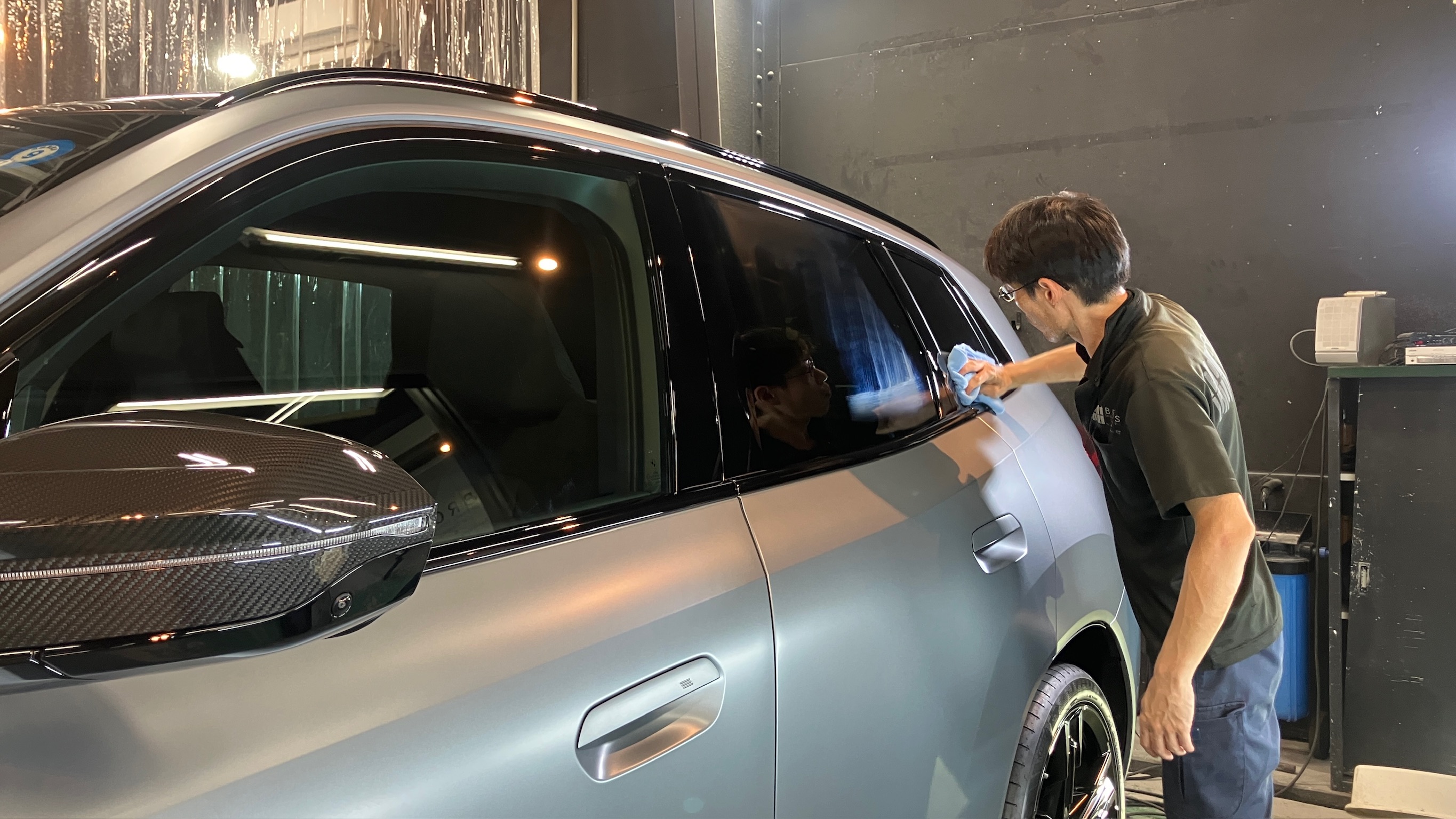 BMW・X3：セラミックコーティング施工：施工写真７