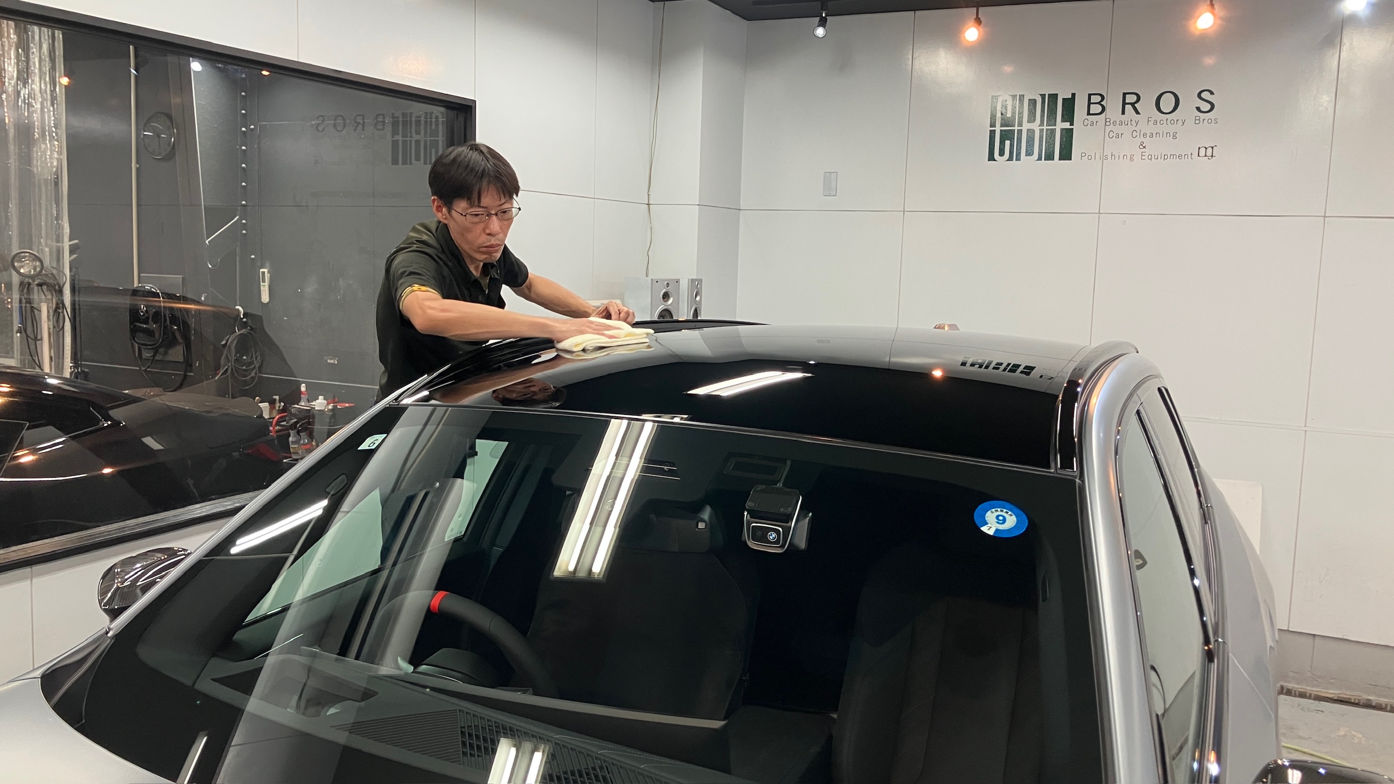 BMW・X3：セラミックコーティング施工：施工写真６