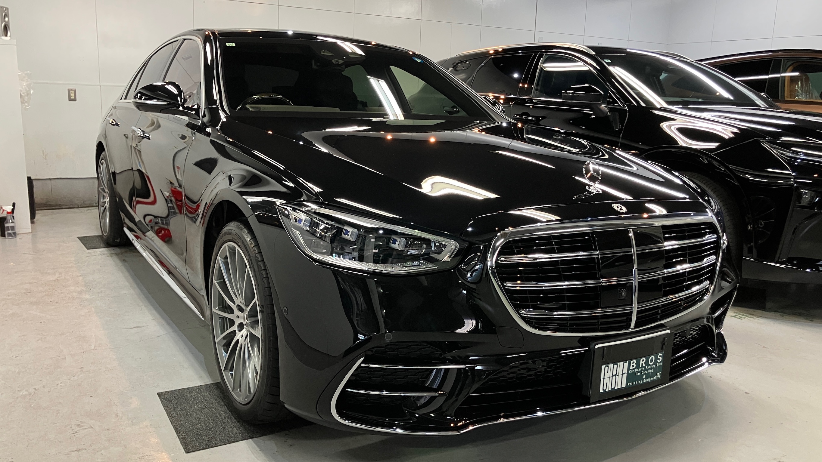 メルセデス・ベンツ・S500：FORCE50施工：全体の写真