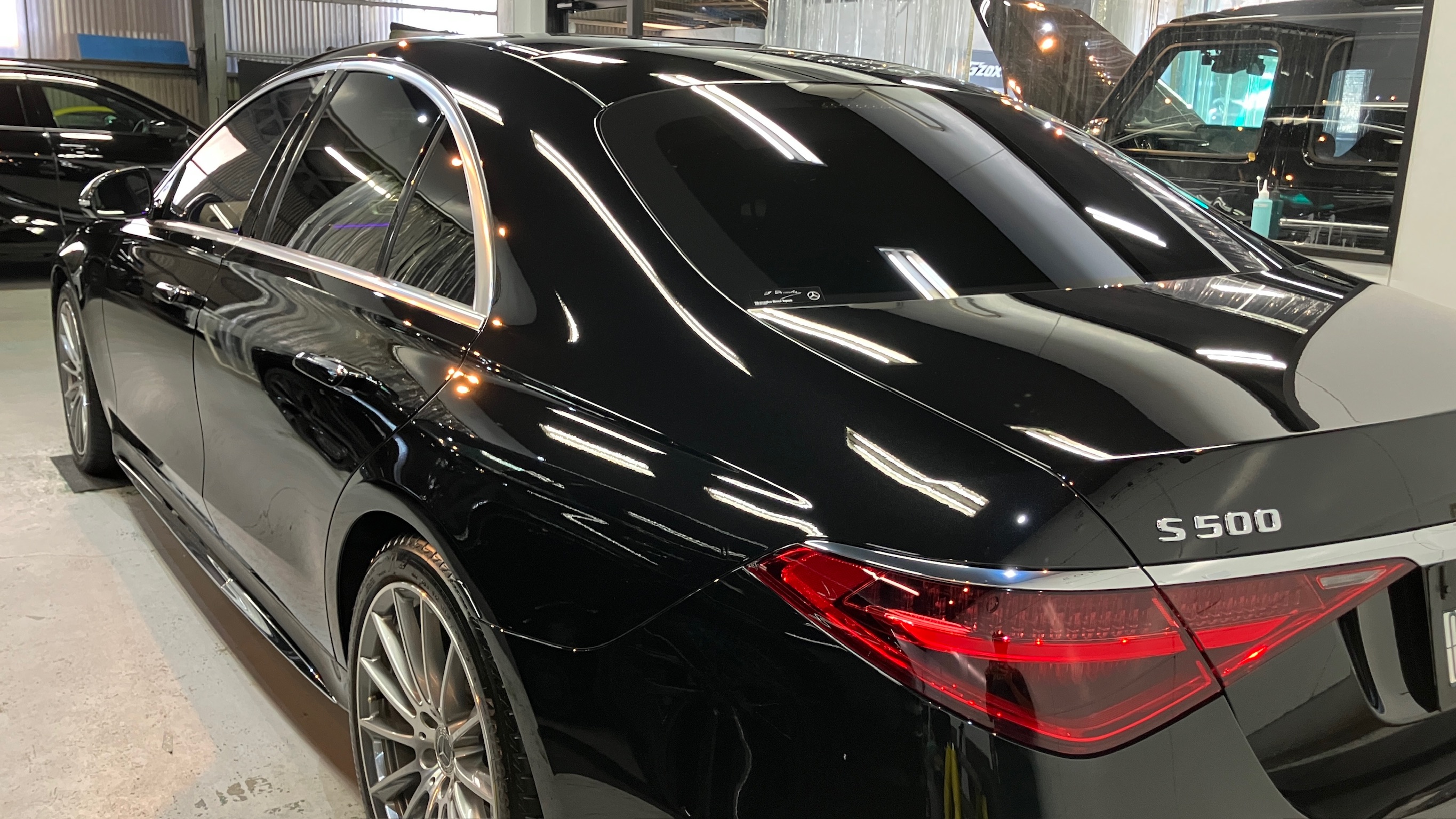 メルセデス・ベンツ・S500：FORCE50施工：完成写真４