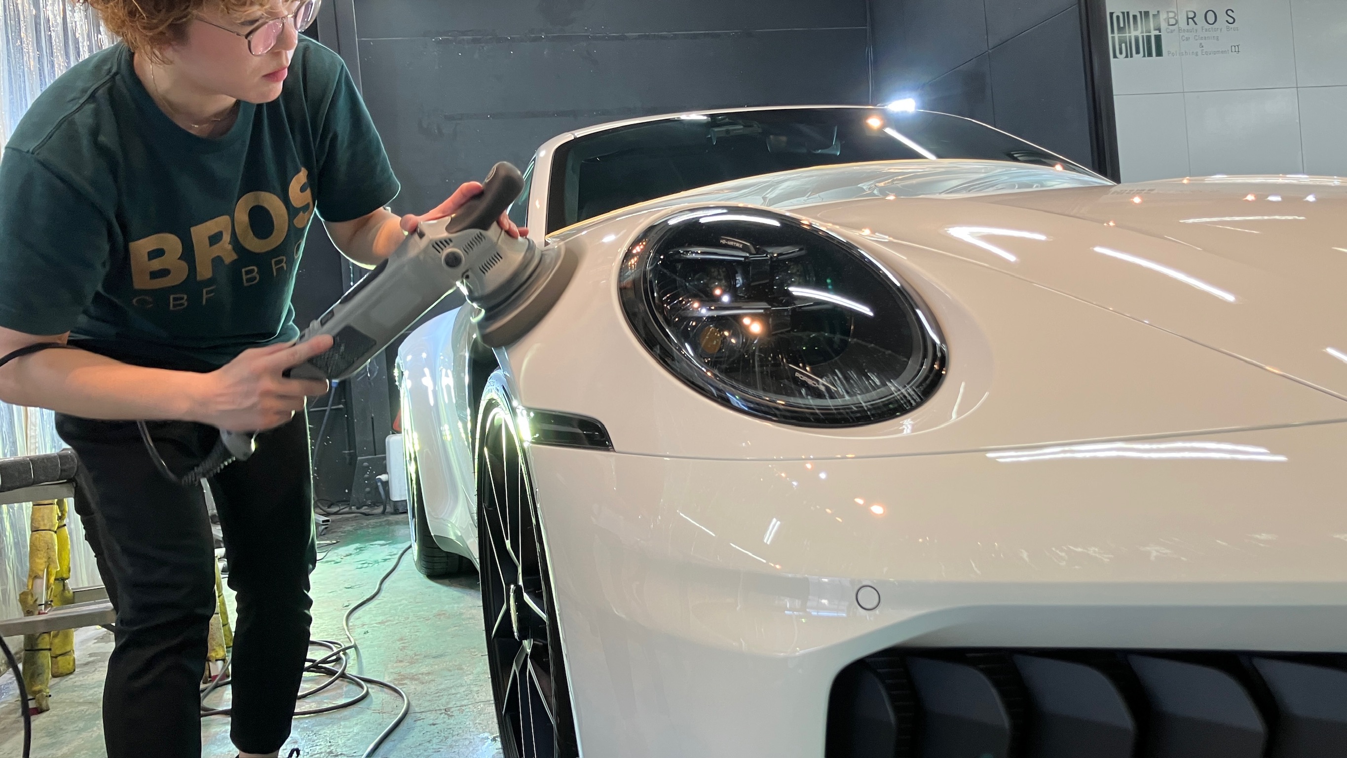 ポルシェ・911カレラGT:フォース75施工:施工写真4