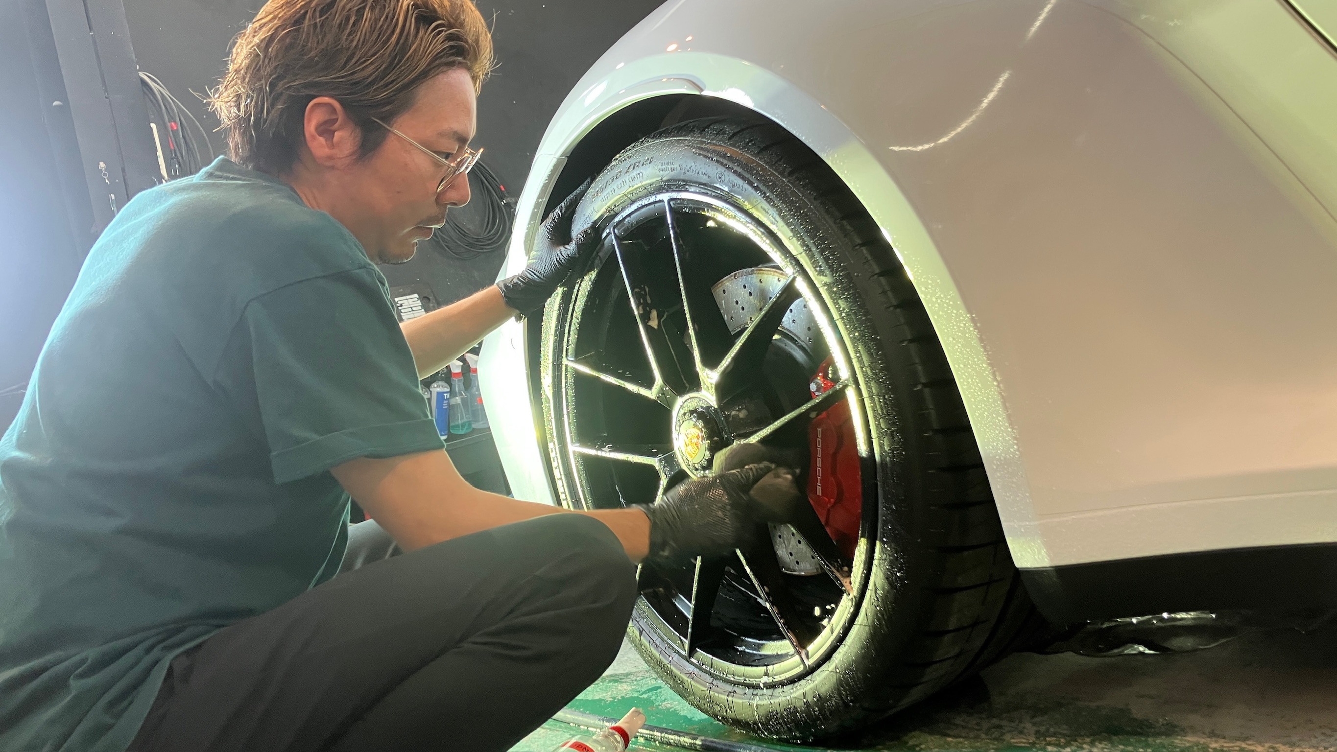 ポルシェ・911カレラGT:フォース75施工:施工写真1