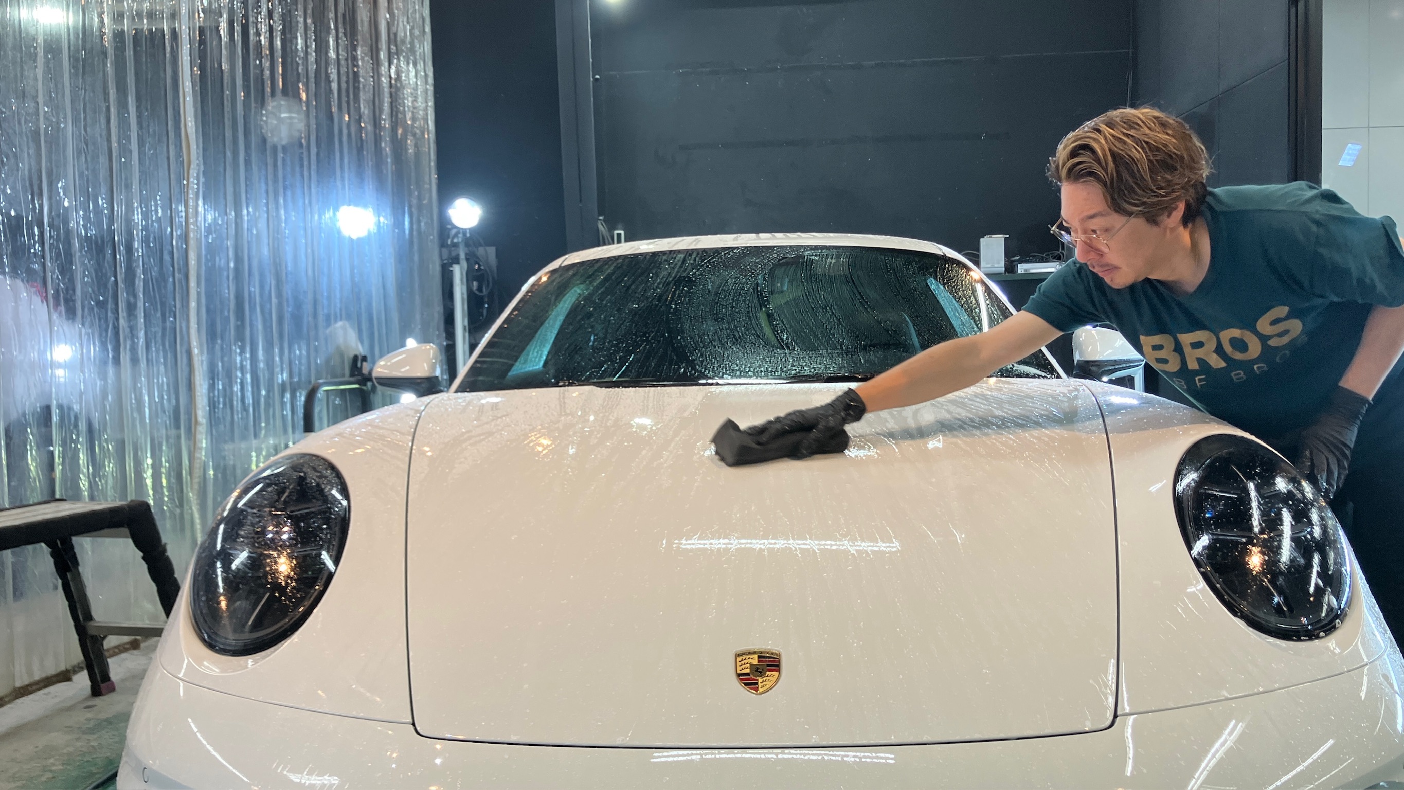 ポルシェ・911カレラGT:フォース75施工:施工写真2